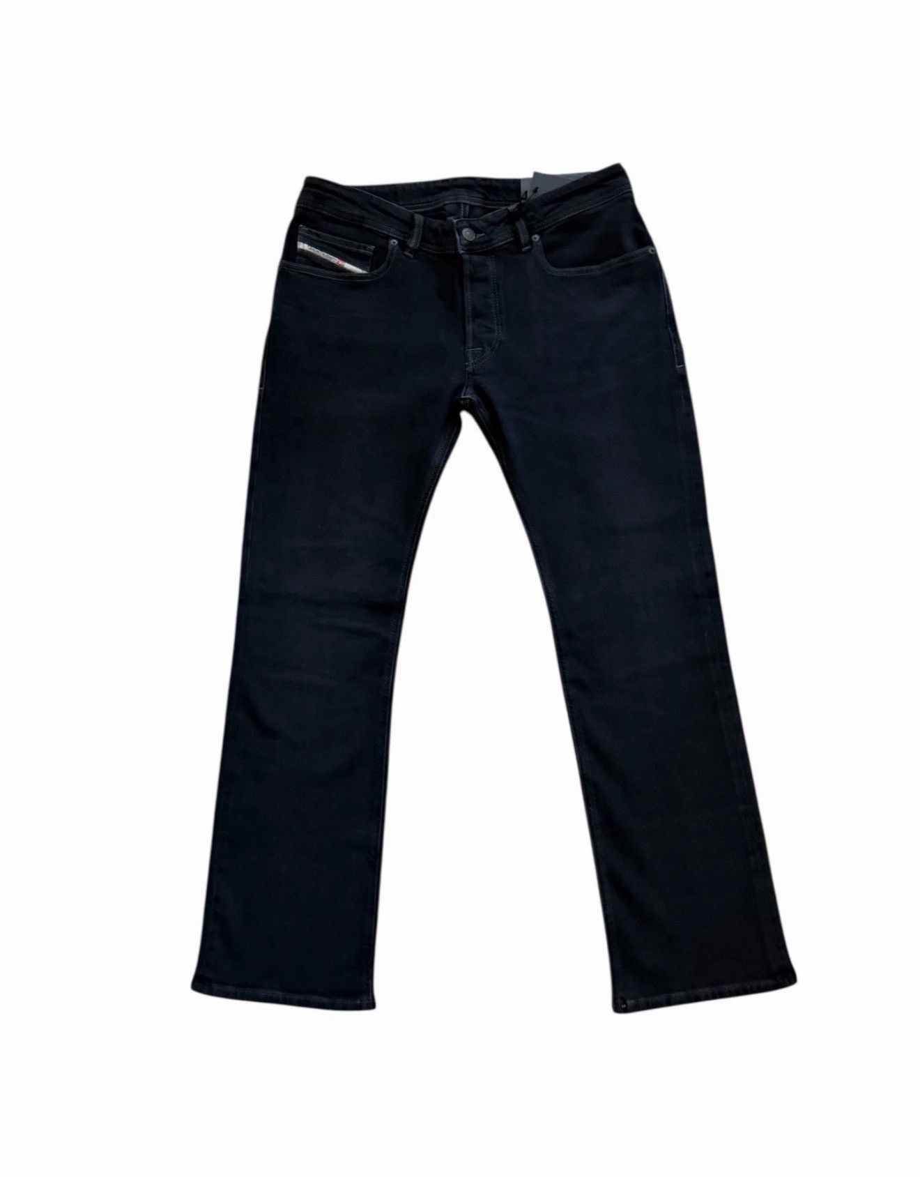 Diesel Diesel Mens Zatiny Bootcut Jeans RE064 Black Size 32/32 Size US 32 / EU 48 - 1 Thumbnail