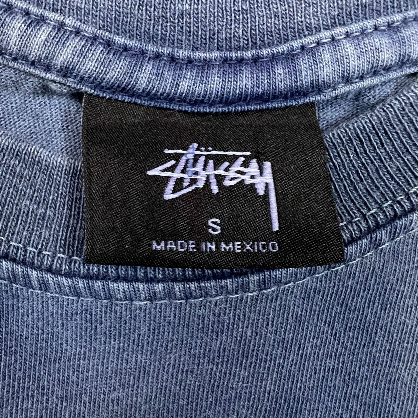 Stussy Stussy T Shirt Faded Washed Logo Spell Out Graphic Tee Size US S / EU 44-46 / 1 - 5 Thumbnail