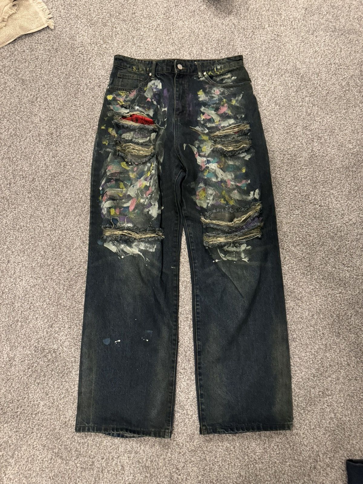 basketcase gallery Paint splatter basketcase pants Size US 32 / EU 48 - 2 Thumbnail