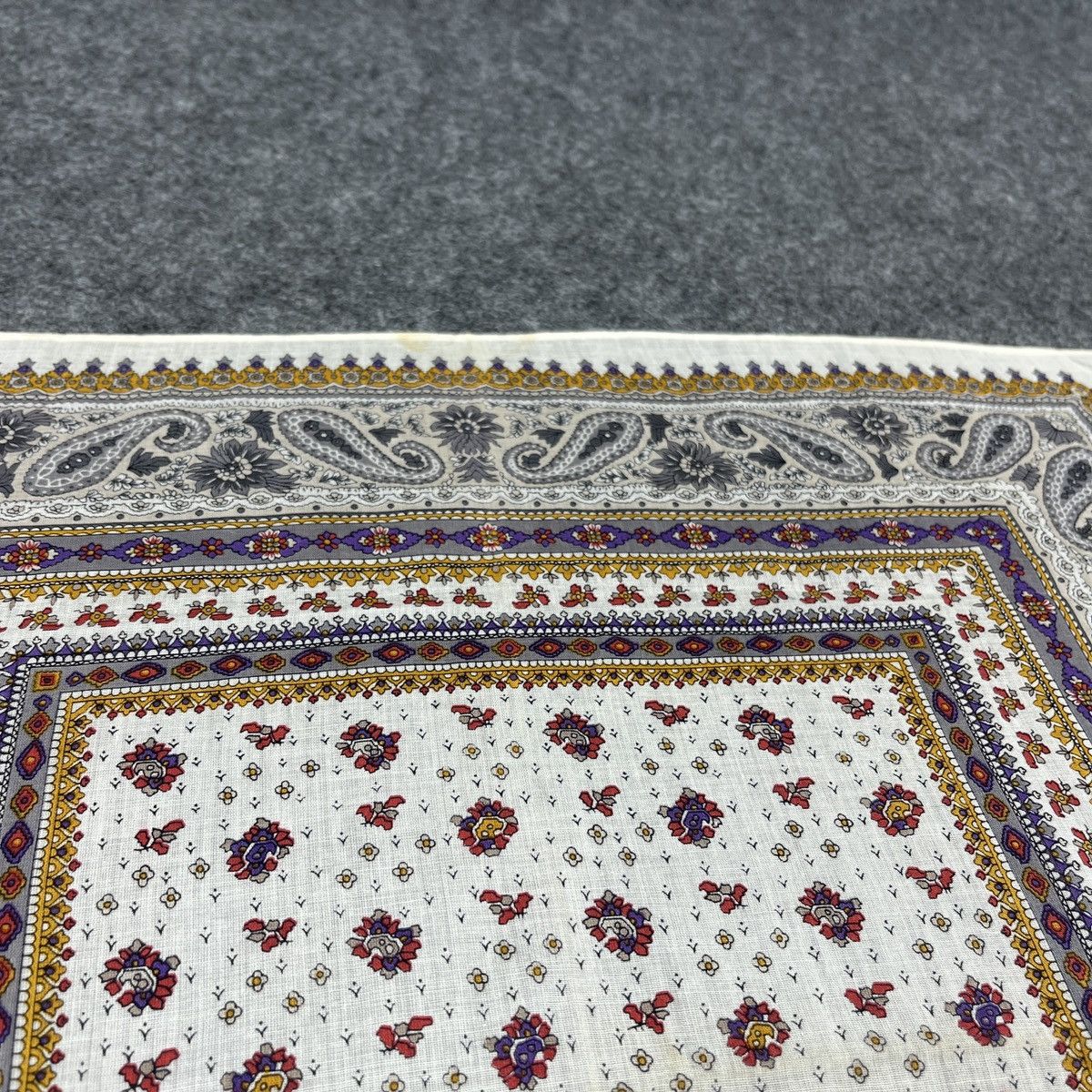 Kenzo Kenzo Paisley Handkerchief / Bandana / Neckerchief B220 Size ONE SIZE - 9 Thumbnail