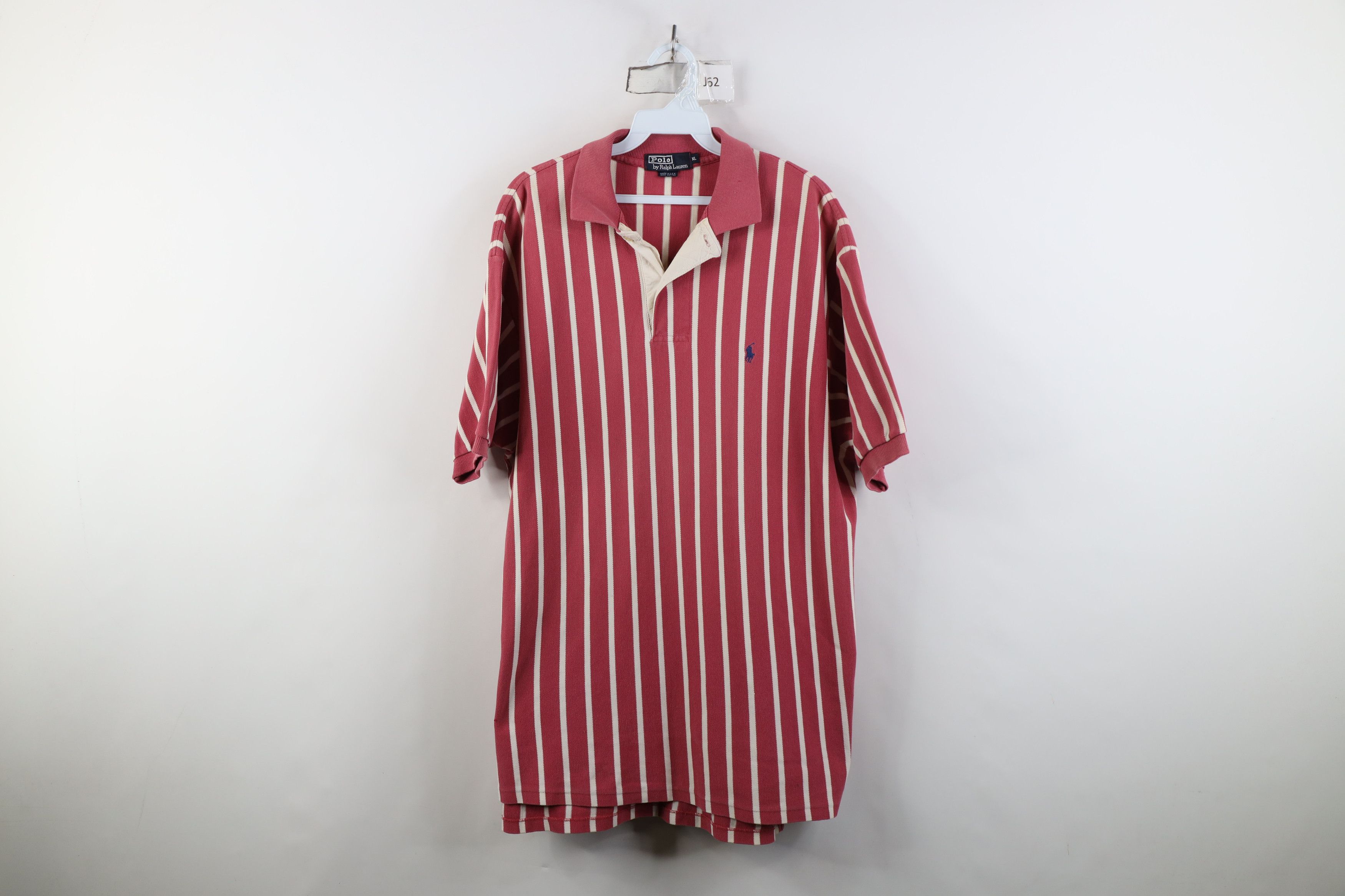 Ralph Lauren Vintage 90s Ralph Lauren Block Golf Polo Shirt Cotton USA Size US XL / EU 56 / 4 - 1 Thumbnail