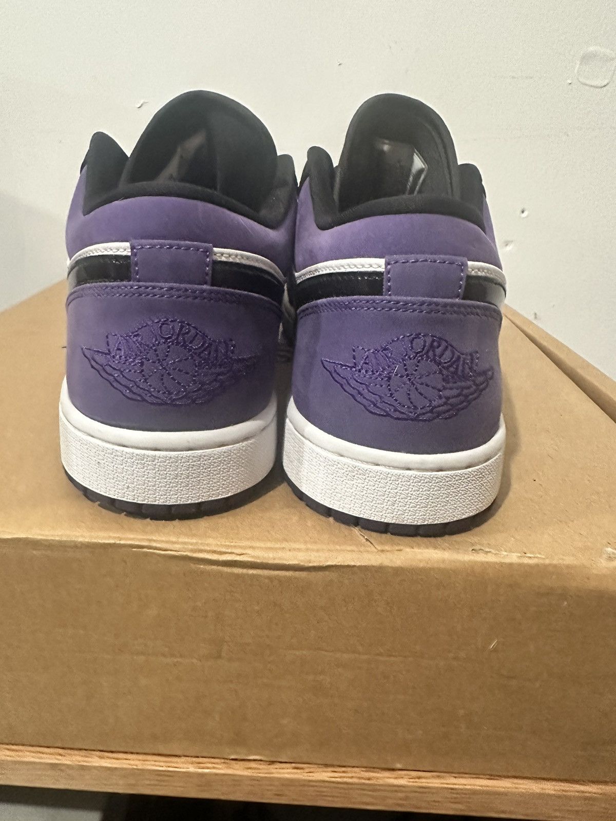 Jordan Brand Jordan 1 low court purple. Size US 13 / EU 46 - 4 Thumbnail
