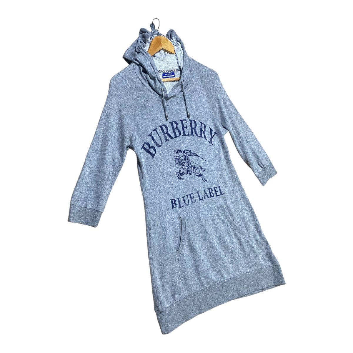 Burberry Burberry Blue Label Big logo Long Sweatshirt Size S / US 4 / IT 40 - 2 Thumbnail