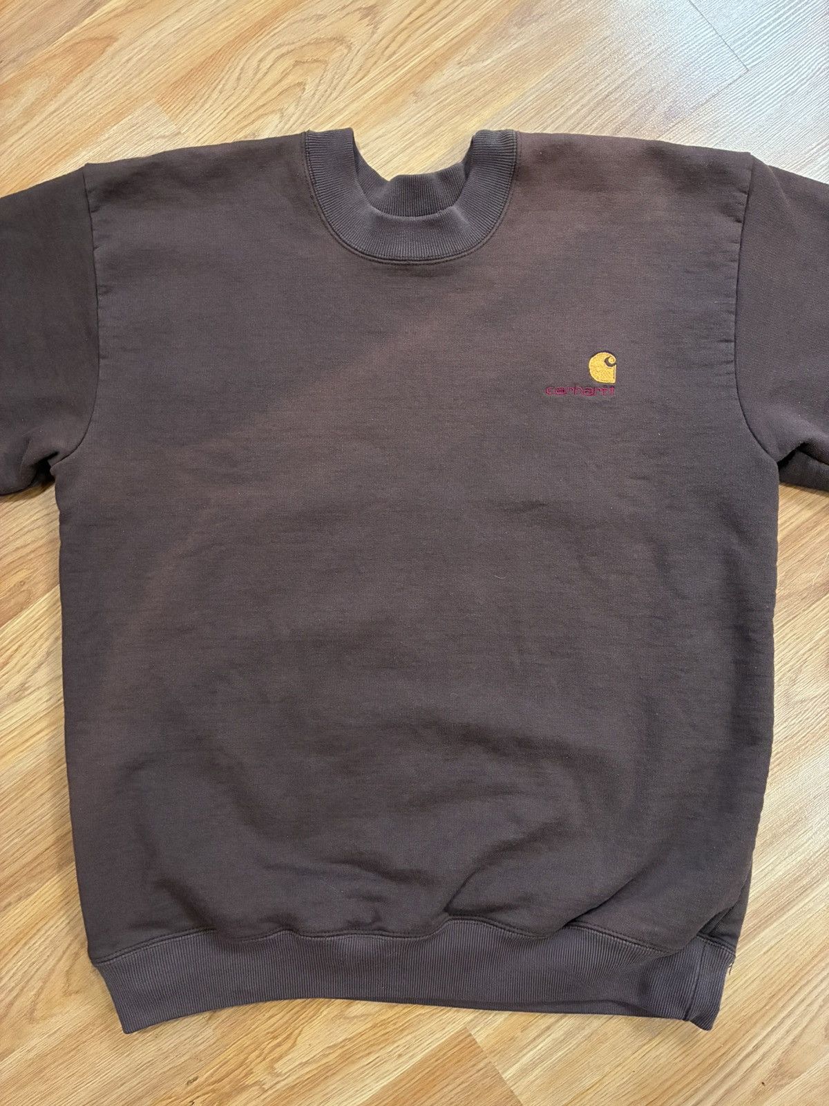 Carhartt Carhartt Thermal Lined Fleece Crewneck Sweatshirt K03 90s Size US M / EU 48-50 / 2 - 5 Thumbnail