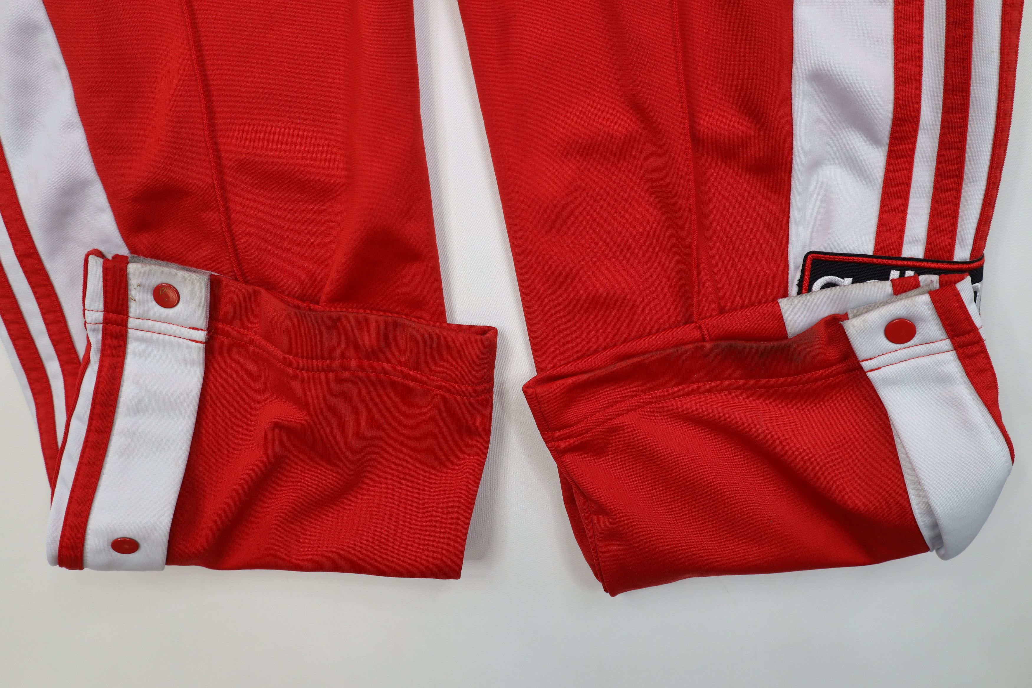 Adidas Vintage Y2K Adidas Striped Tearaway Sweatpants Pants Red Size US 34 / EU 50 - 7 Thumbnail