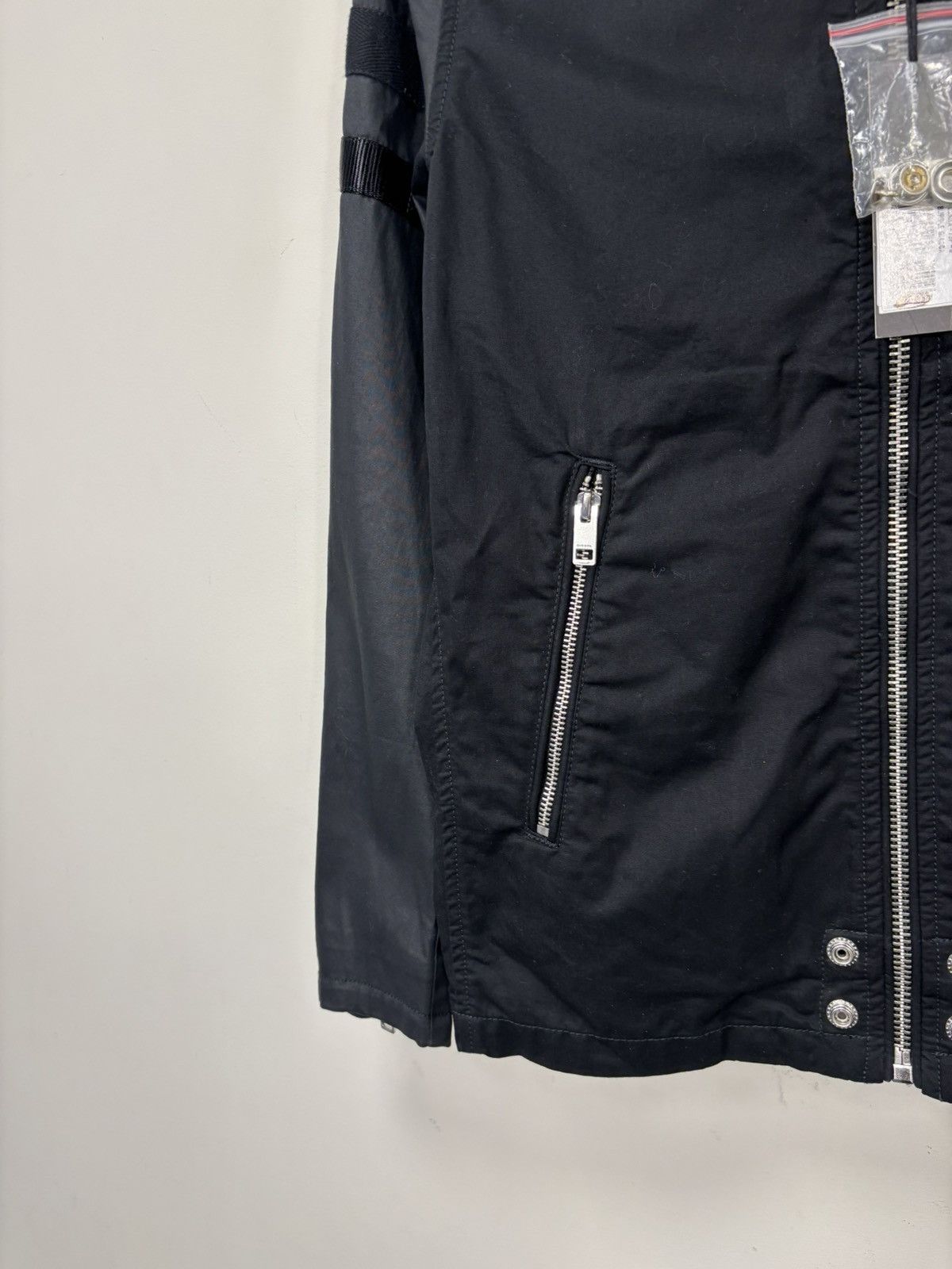 Diesel Diesel Burble NWT Men’s Avant Garde Black Moto Racing Jacket Size US S / EU 44-46 / 1 - 7 Thumbnail
