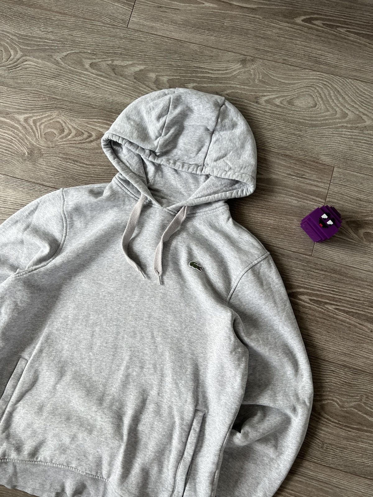 Lacoste Lacoste Casual Streetwear Sport Y2k Drip Gray Hoodie Size US L / EU 52-54 / 3 - 4 Thumbnail