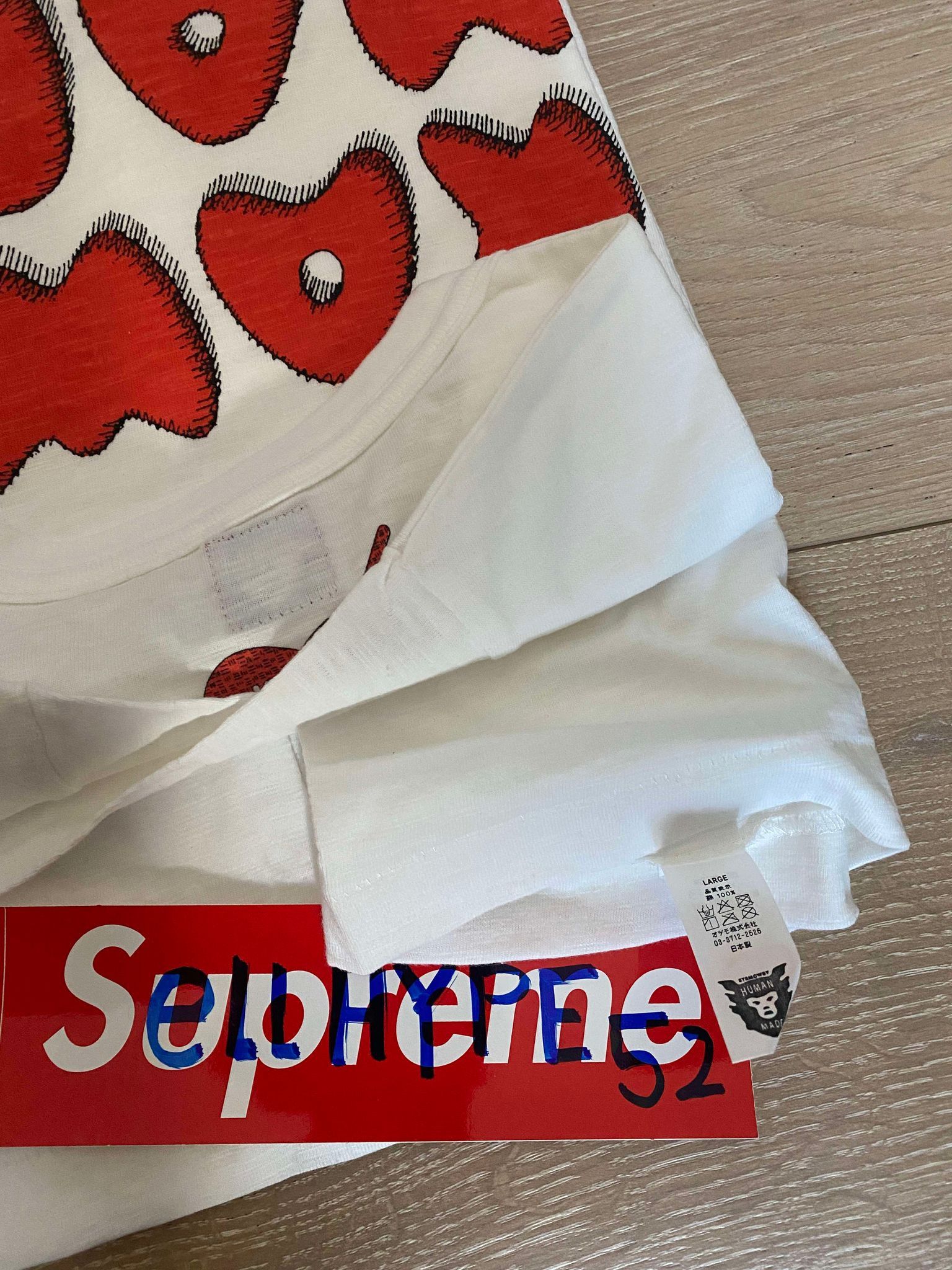 Human Made × Kaws Human Made Kaws "Kaws Made" #3 TShirt Sz Large Size US L / EU 52-54 / 3 - 4 Thumbnail