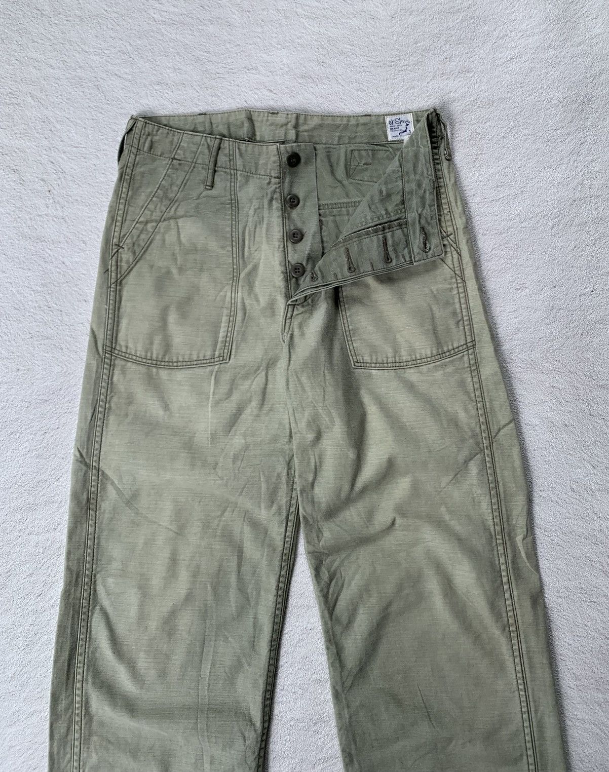 Kapital Orslow Fatigue buckle back Pants Size US 30 / EU 46 - 2 Thumbnail