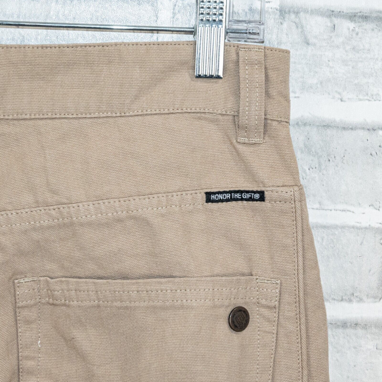 Honor the Gift HONOR THE GIFT Men's Pipeline Ankle Pants in Tan Beige Size US 32 / EU 48 - 6 Thumbnail