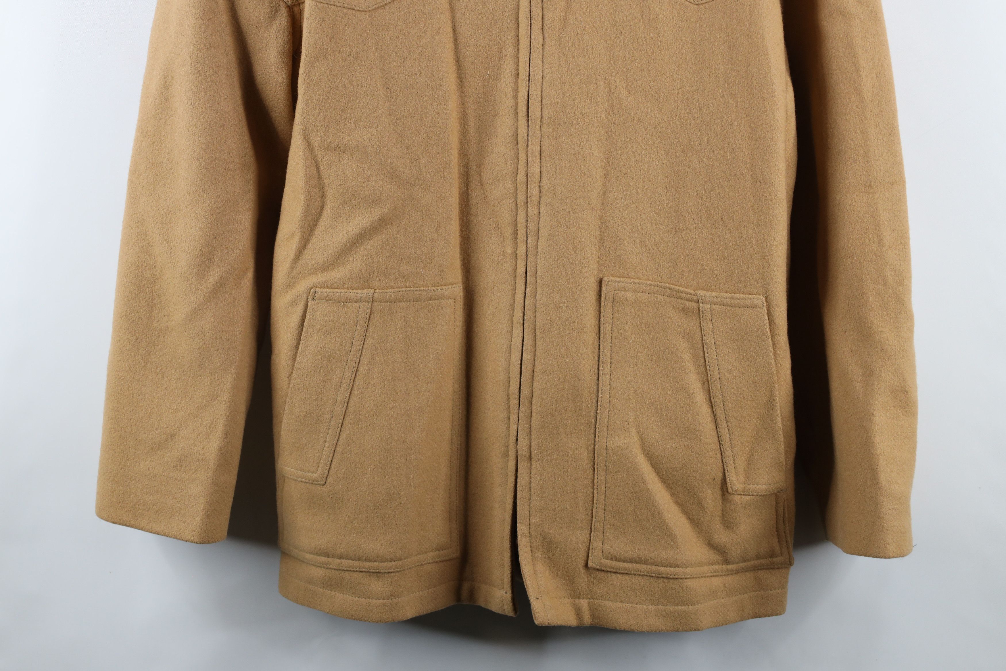 Vintage Vintage 60s 70s Streetwear Full Zip Hooded Parka Jacket Size US L / EU 52-54 / 3 - 3 Thumbnail