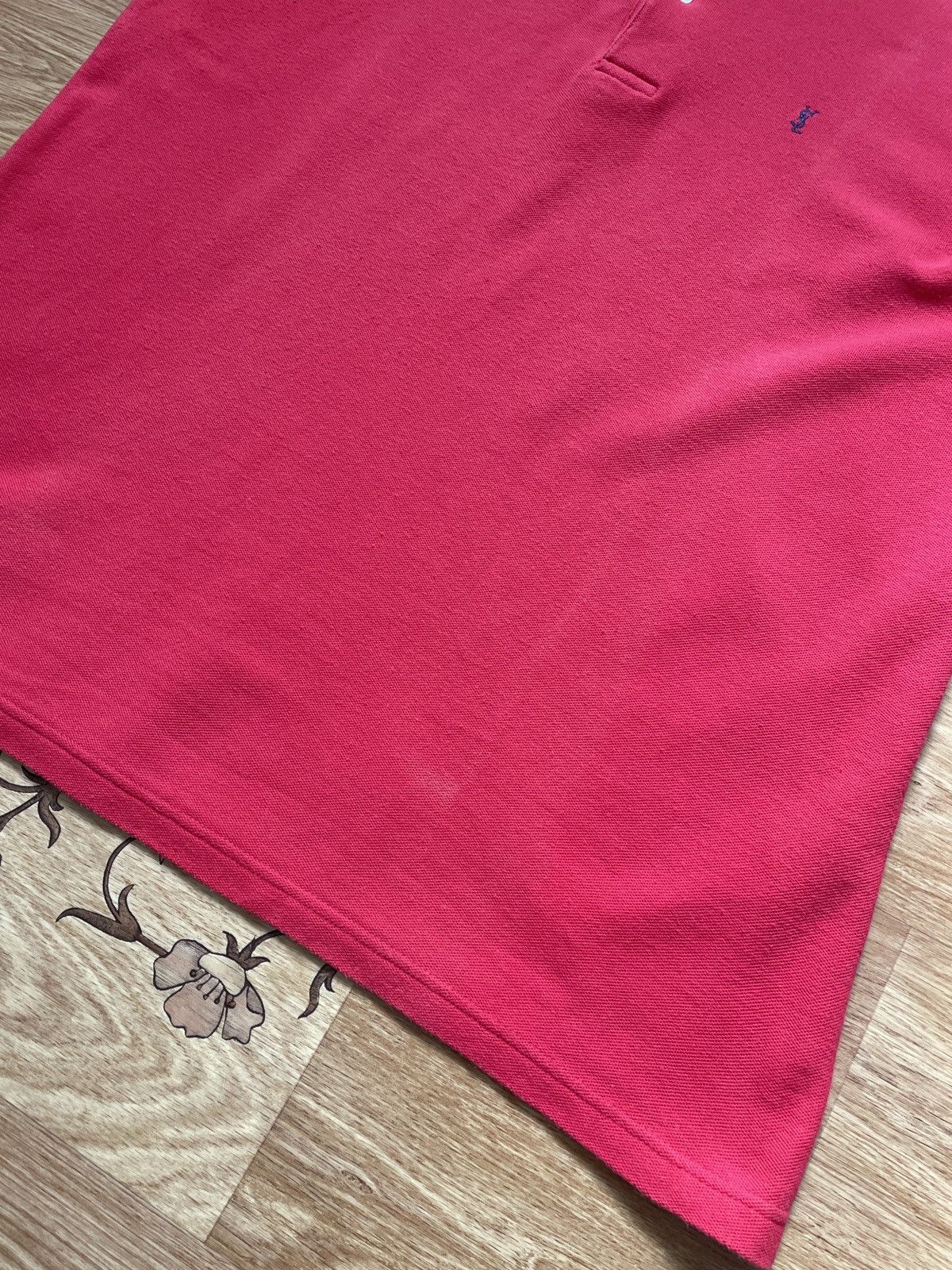 Yves Saint Laurent Vintage Yves Saint Laurent Men’s Red Polo T Shirt Size US XL / EU 56 / 4 - 5 Thumbnail