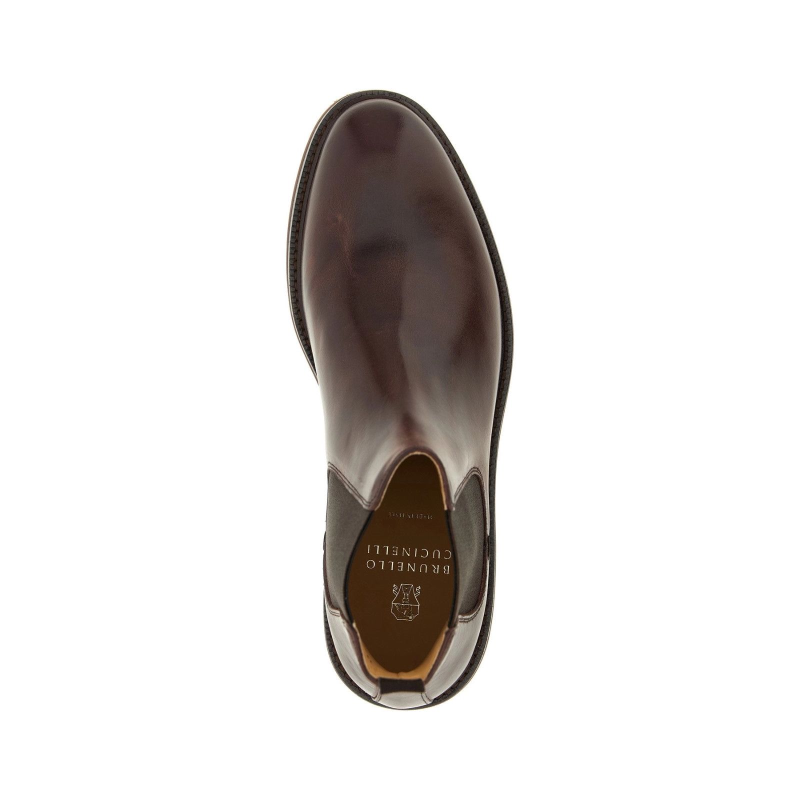 Brunello Cucinelli BRUNELLO CUCINELLI Cocoa Leather Ankle Boots New & Authentic Size US 11 / EU 44 - 4 Thumbnail