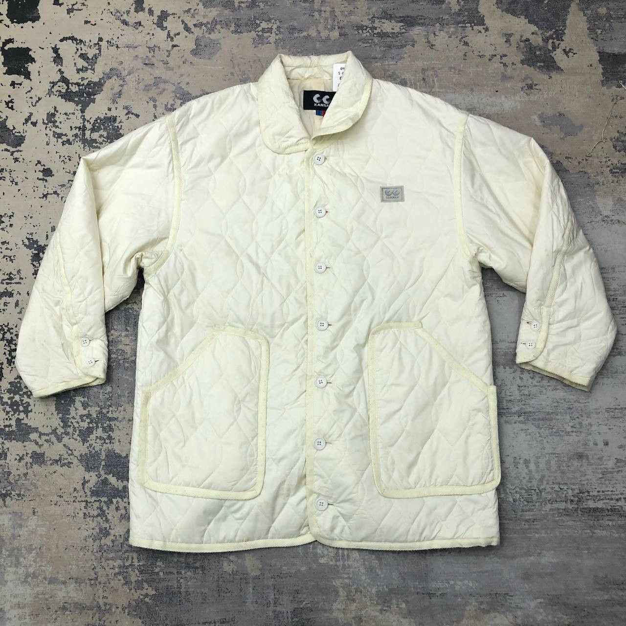 Kansai Yamamoto Y643 KANSAI QUILTED CHORED JACKETS Size US L / EU 52-54 / 3 - 2 Thumbnail