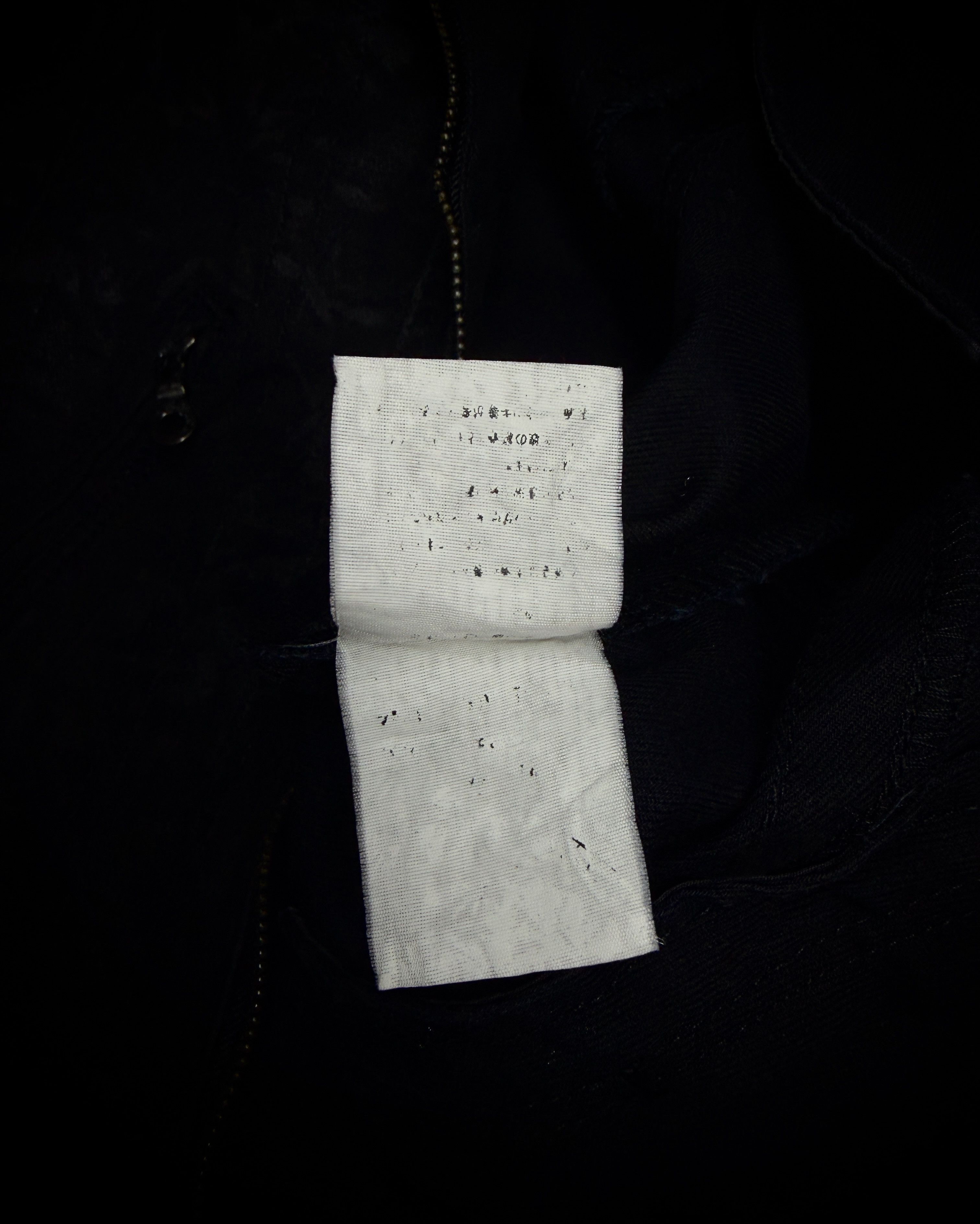 Japanese Brand Midas Coated Splatter Multi-Zip Biker Vest Size US S / EU 44-46 / 1 - 10 Thumbnail