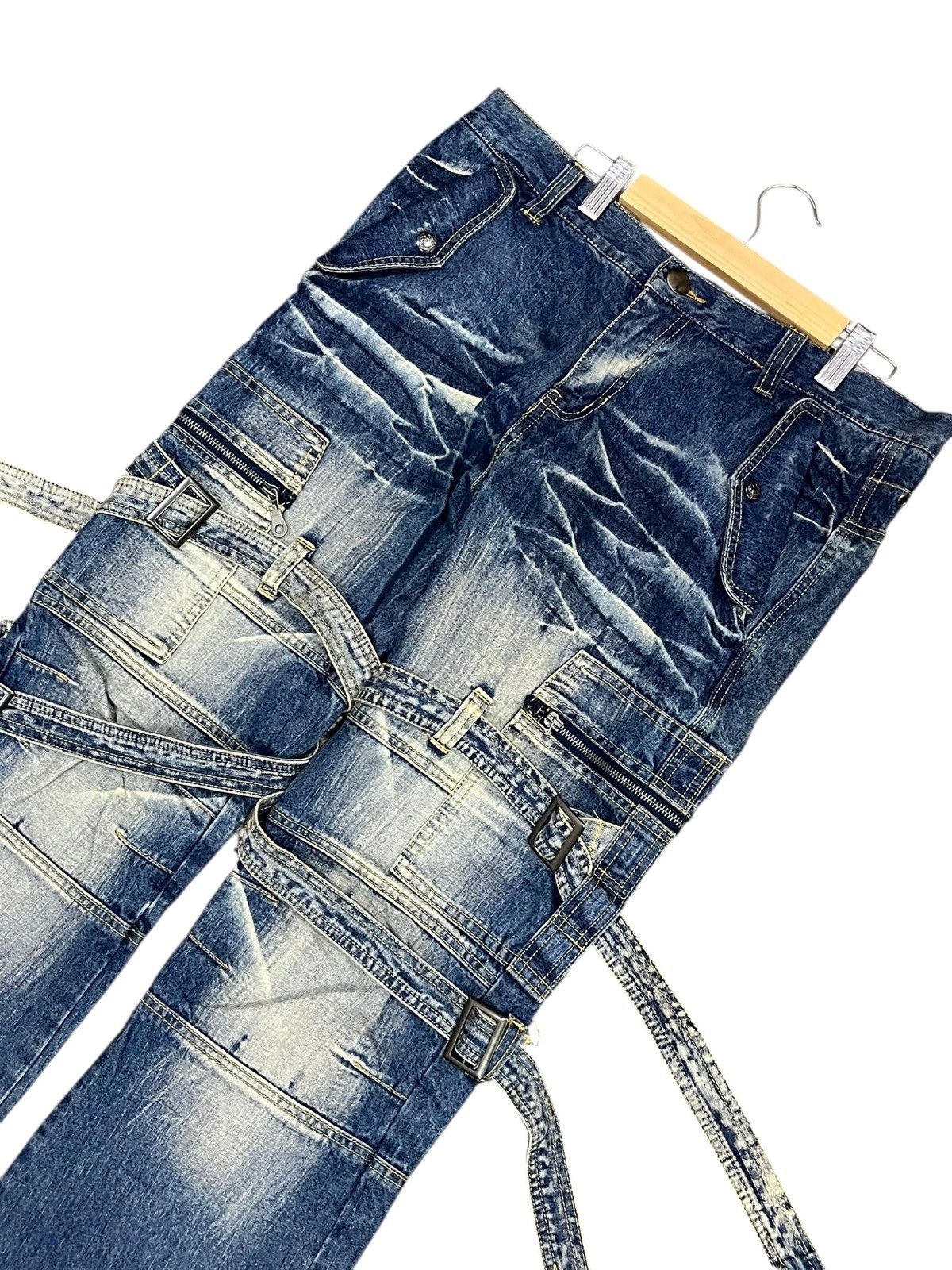 14th Addiction × If Six Was Nine × Seditionaries Bondage Topism Japan Seditionaries Pants Like 14th Addiction Size US 32 / EU 48 - 2 Thumbnail