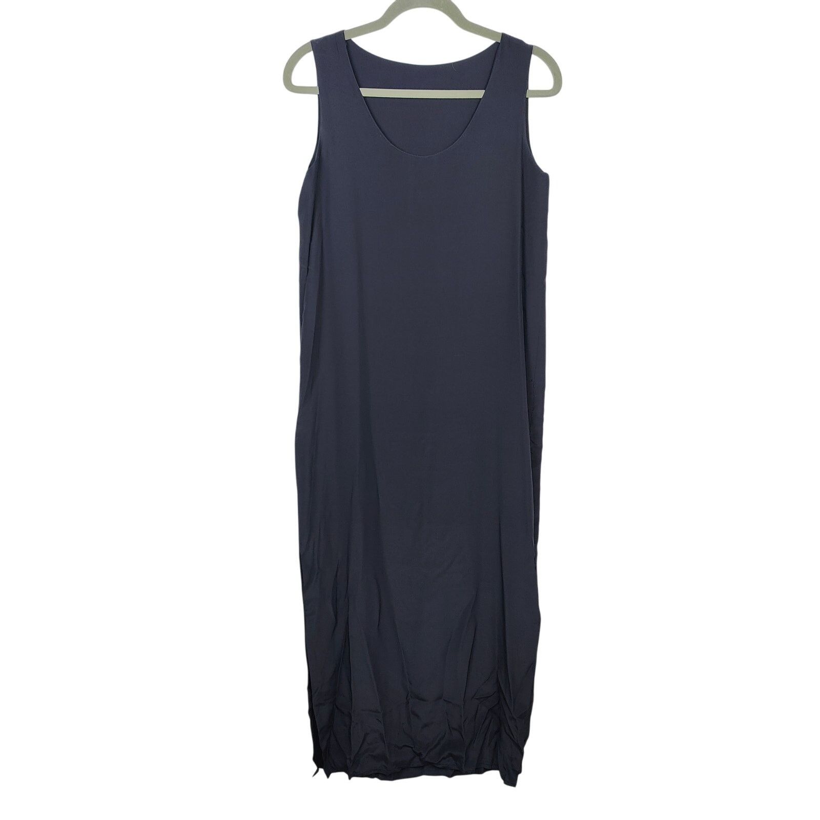 Other Peter Cohen Midi Slip Dress Women Small Black Silky Jersey Size S / US 4 / IT 40 - 1 Thumbnail