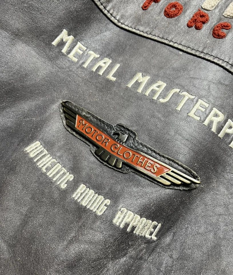 Harley Davidson Harley-Davidson RARE EXCLUSIVE Vintage Leather Jacket 1970s Size US M / EU 48-50 / 2 - 12 Thumbnail