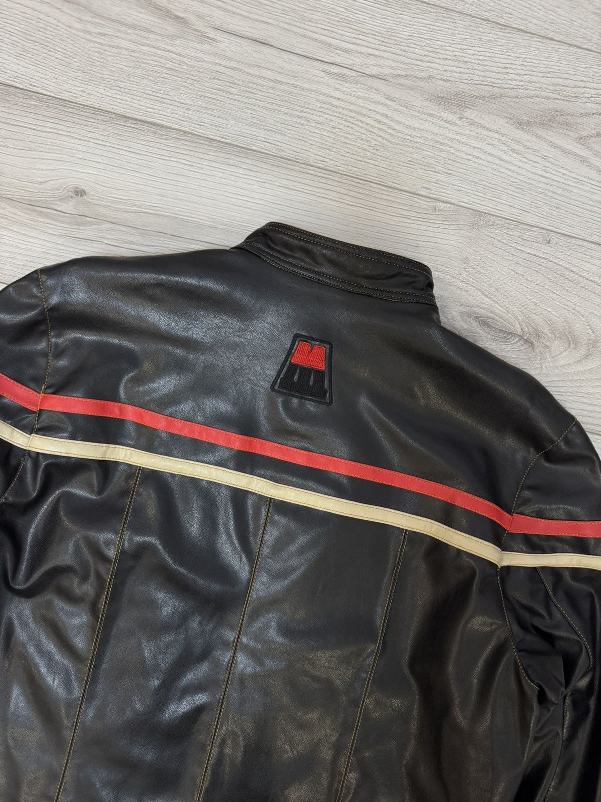 Ferrari VINTAGE Ferrari Leather Jacket Rare F1 Streetwear Racing Size US XL / EU 56 / 4 - 5 Thumbnail