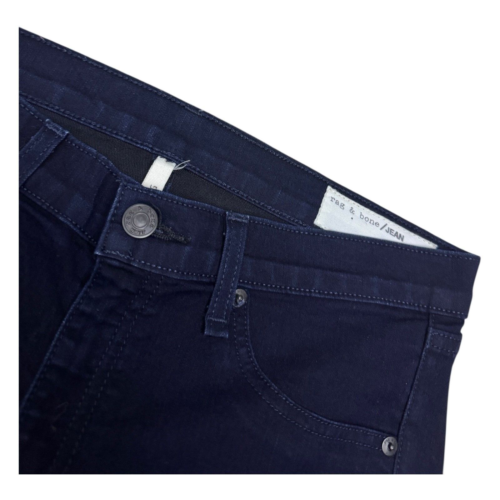 Rag & Bone RAG & BONE Stretch Legging Dark Designer Denim Jeans 31x32 Size 31" - 5 Thumbnail