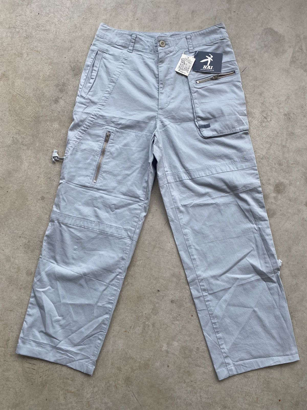 image of Hai Sporting Gear Multi Pocket Casual Pant in Blue, Men's (Size 30)