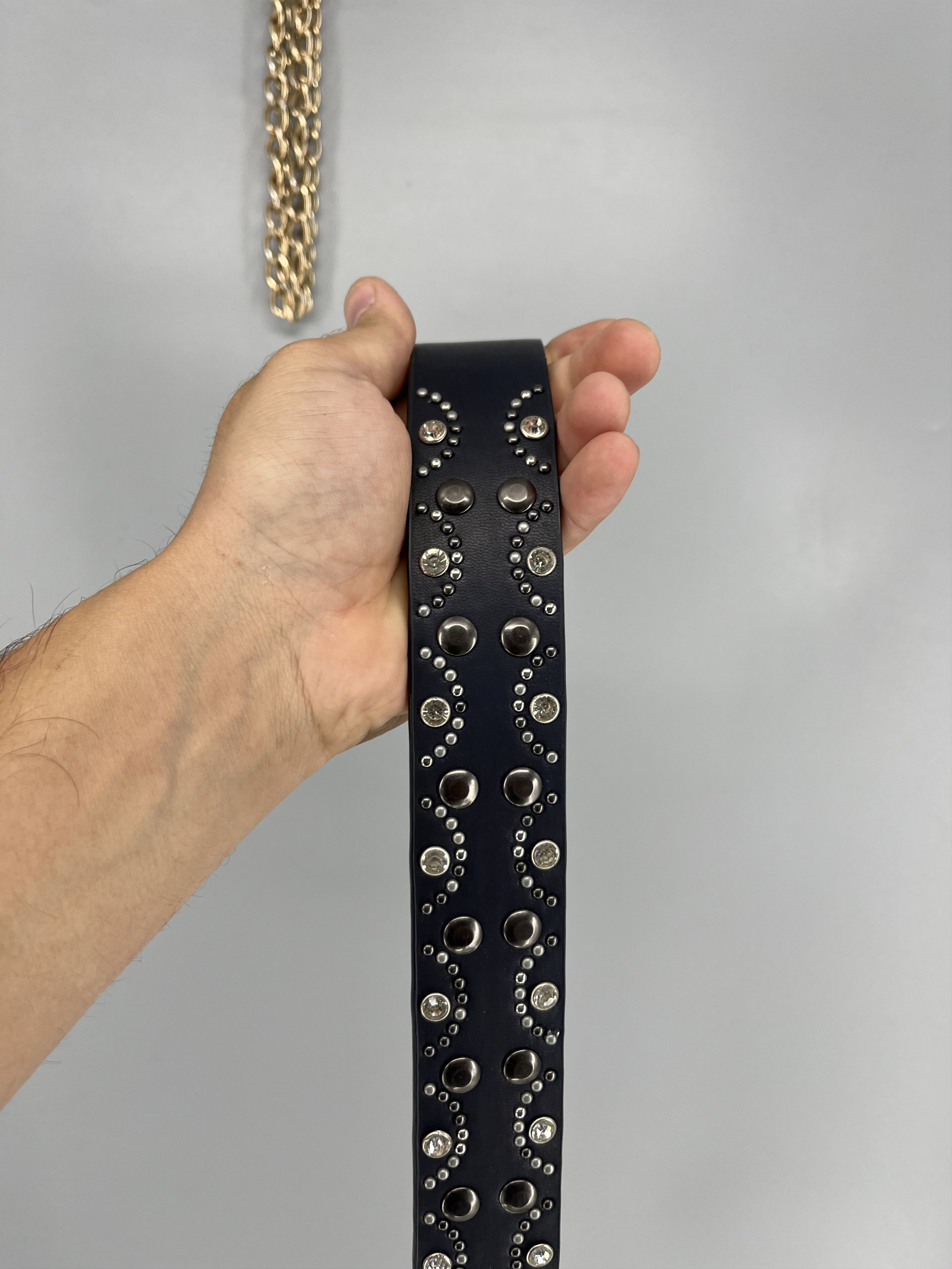 Japanese Brand Vintage 90s Punk Belt Leather Band Rock Y2K 90s Y2K Size ONE SIZE - 4 Thumbnail