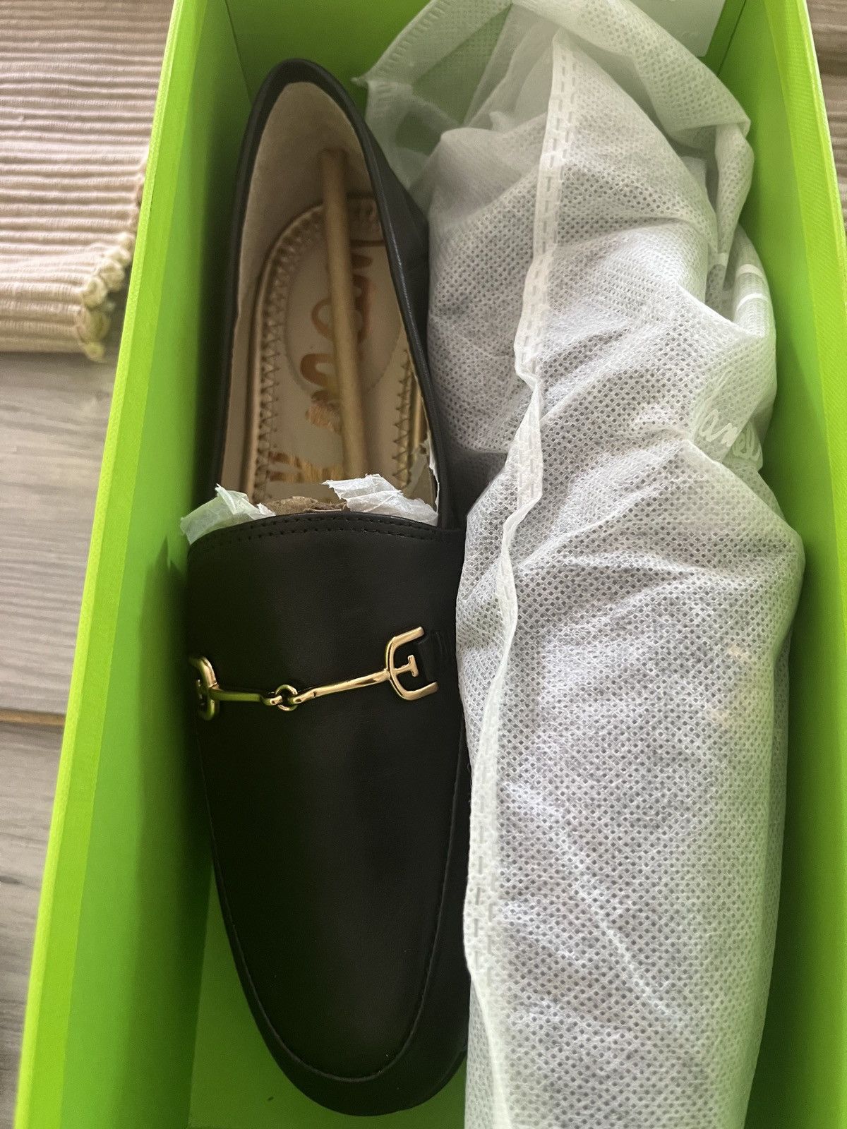 Sam Edelman Sam Edelman Loraine, BLK LEA(EE) Size US 5 / IT 35 - 1 Thumbnail