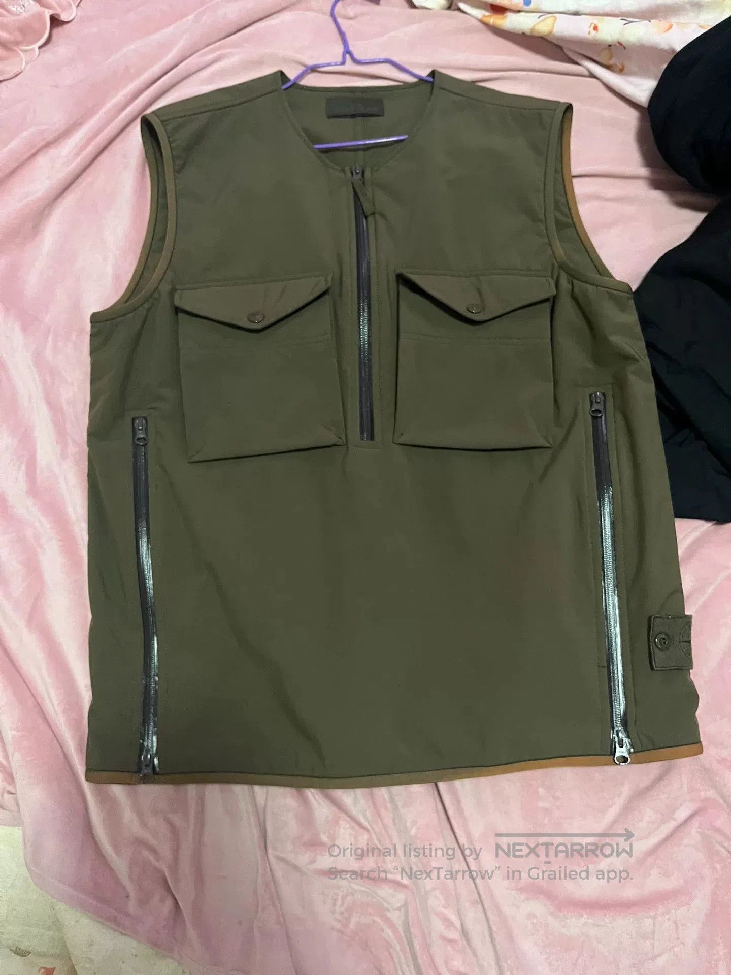 Stone Island Stone Island Ghost Army Green Vest. Size US M / EU 48-50 / 2 - 2 Thumbnail