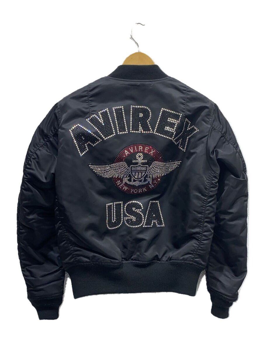 Avirex Avirex x Swarovski Arch Logo Nylon Jacket Black Size US M / EU 48-50 / 2 - 2 Thumbnail