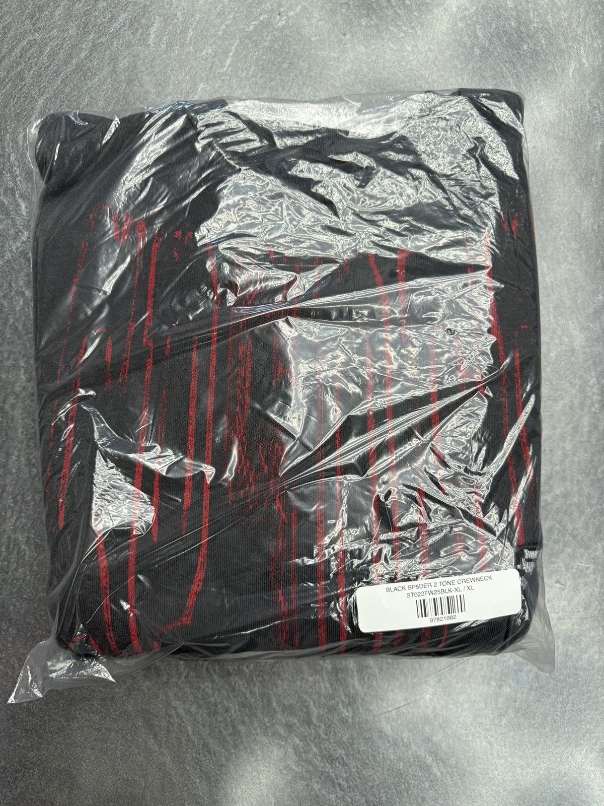Sp5der Sp5der Diffused Collegiate Crewneck Size US XL / EU 56 / 4 - 7 Thumbnail