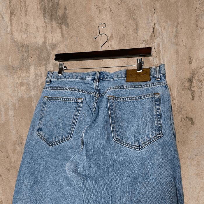 Calvin Klein Crazy Vintage 90s Calvin Klein Jeans Baggy Light Wash ...