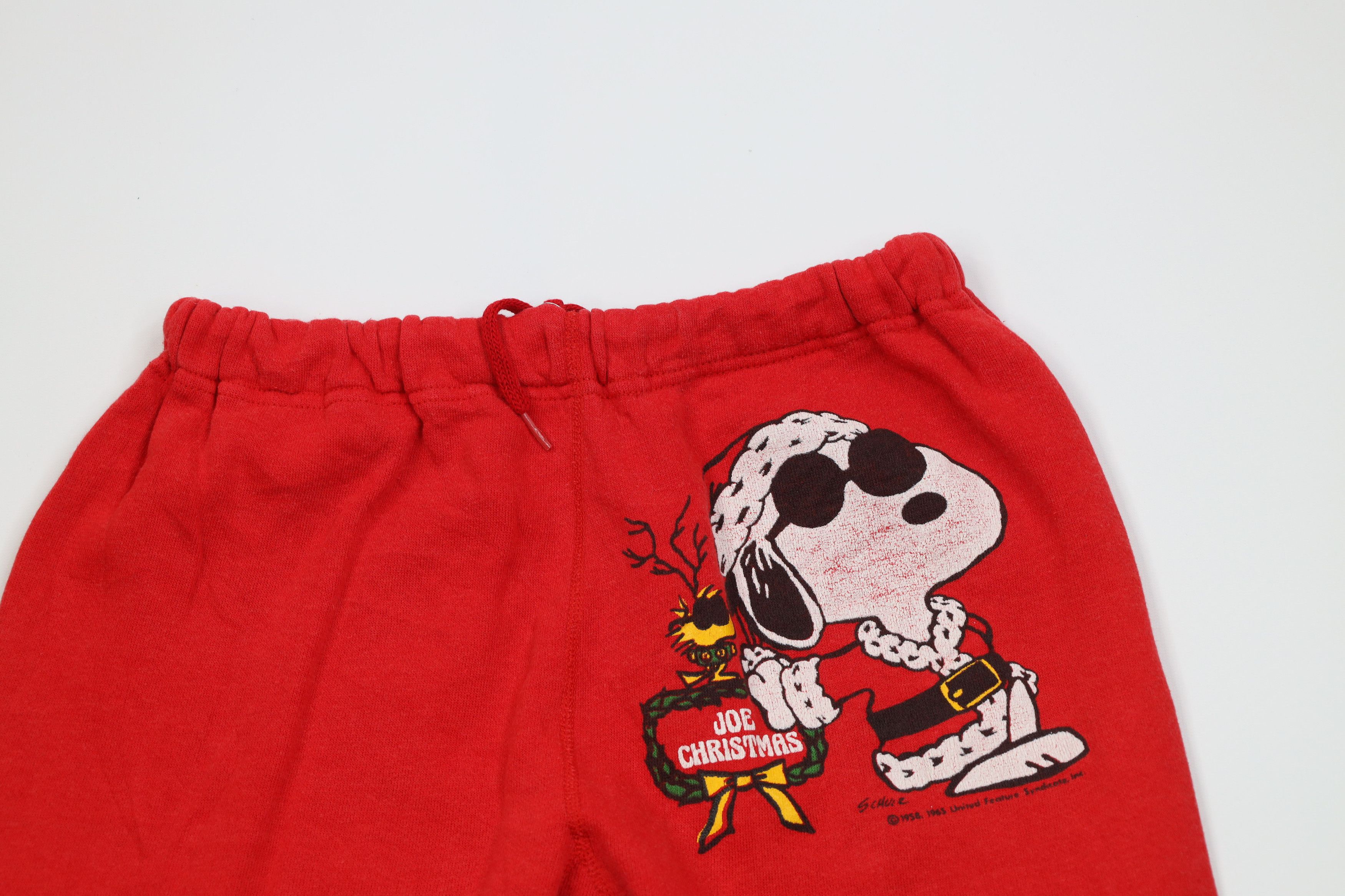 Vintage Vintage 60s Snoopy Peanuts Christmas Sweatpants Joggers USA Size US 34 / EU 50 - 2 Thumbnail