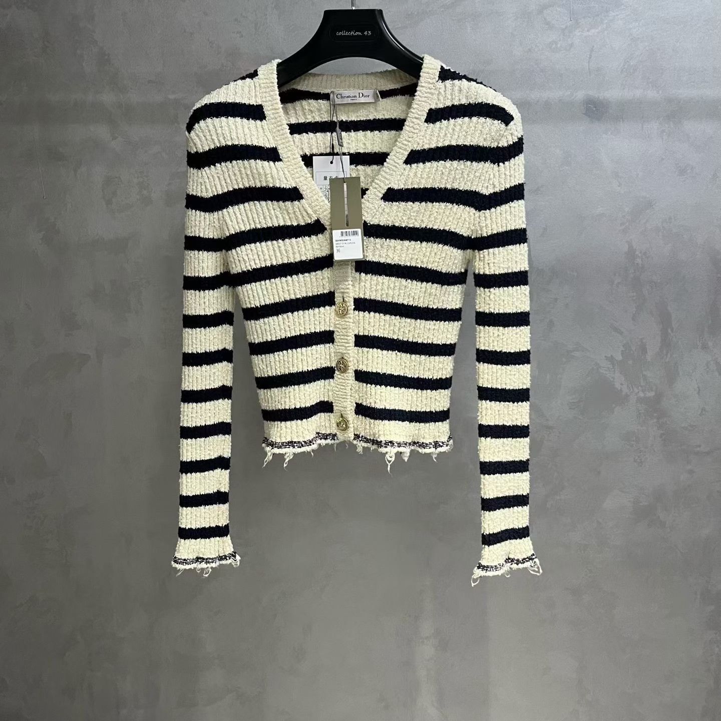 Dior Dior Knit Striped Multi Sweater XS Women Size XS / US 0-2 / IT 36-38 - 1 Thumbnail