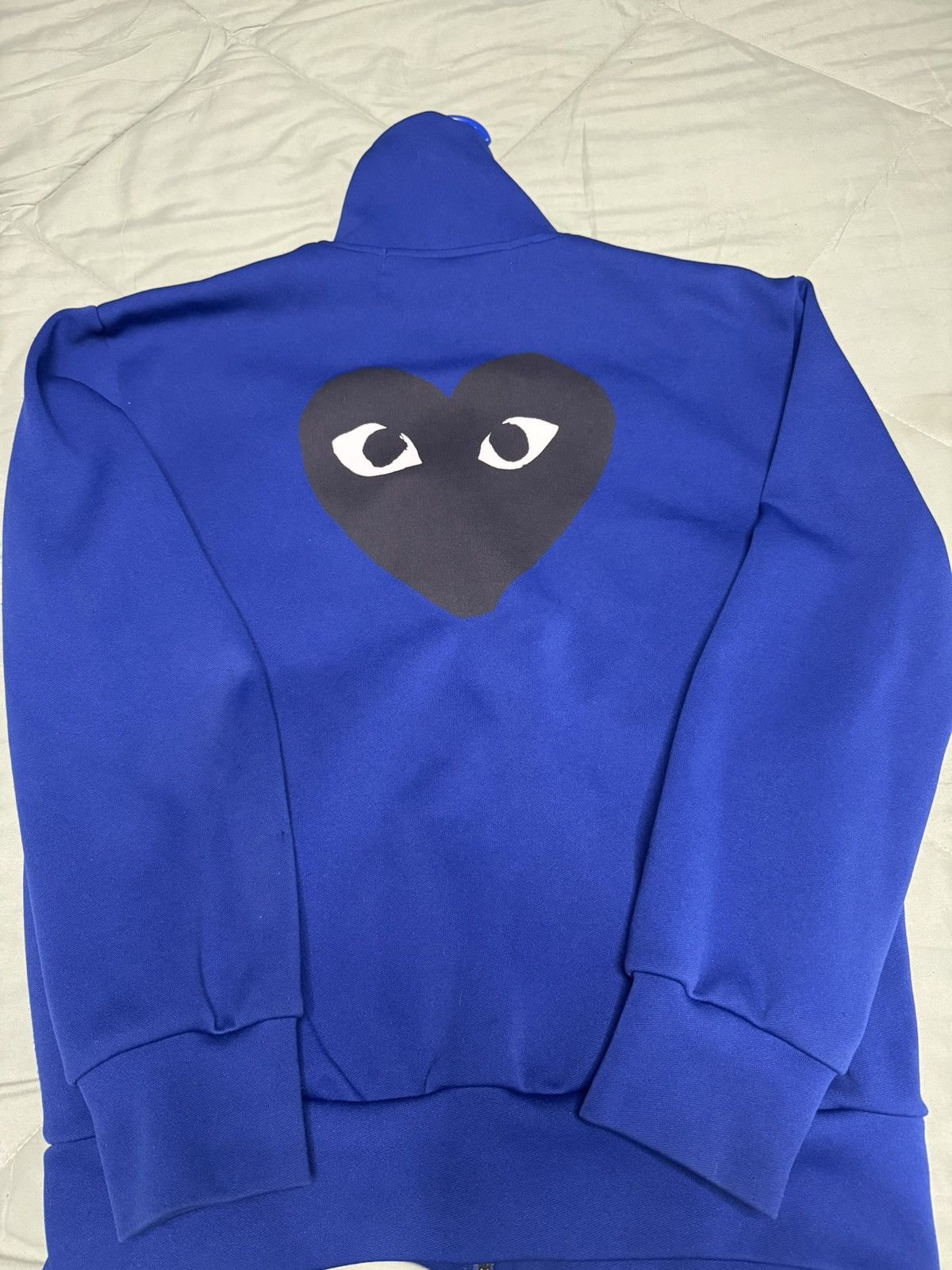 Comme des Garcons CDG Heart Printed Jersey Jacket Size M $140 Size US M / EU 48-50 / 2 - 1 Thumbnail