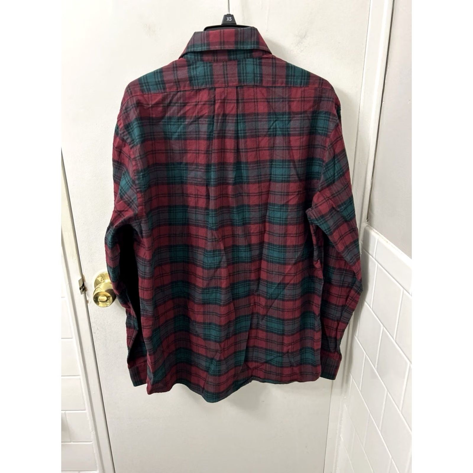 Brooks Brothers Brooks Brothers Original Polo Shirt Mens M Red Green Flannel Button Down L/S Size US M / EU 48-50 / 2 - 7 Thumbnail