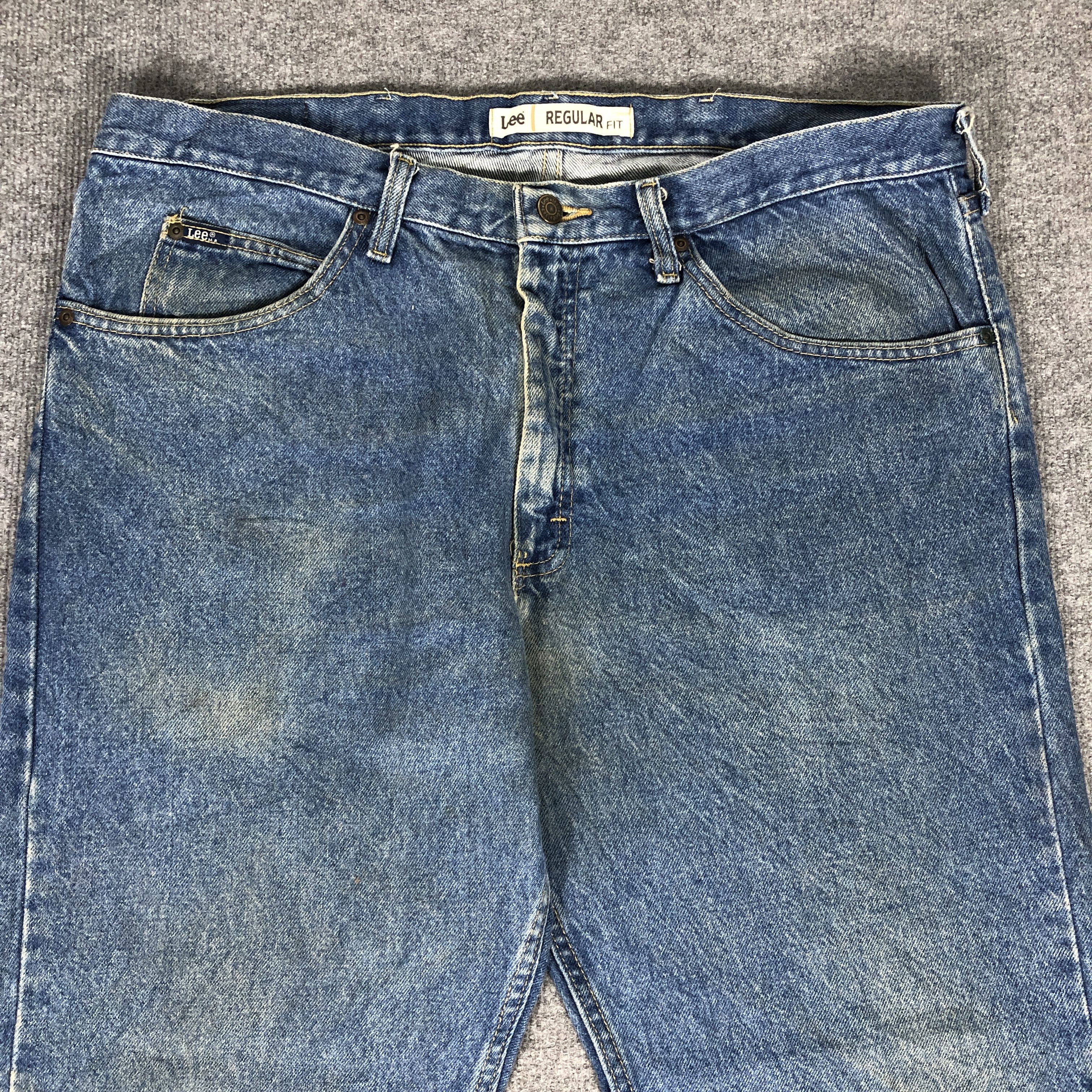 Lee × Vintage Vintage Lee Regular Fit Jeans L1048 Size US 39 - 2 Thumbnail