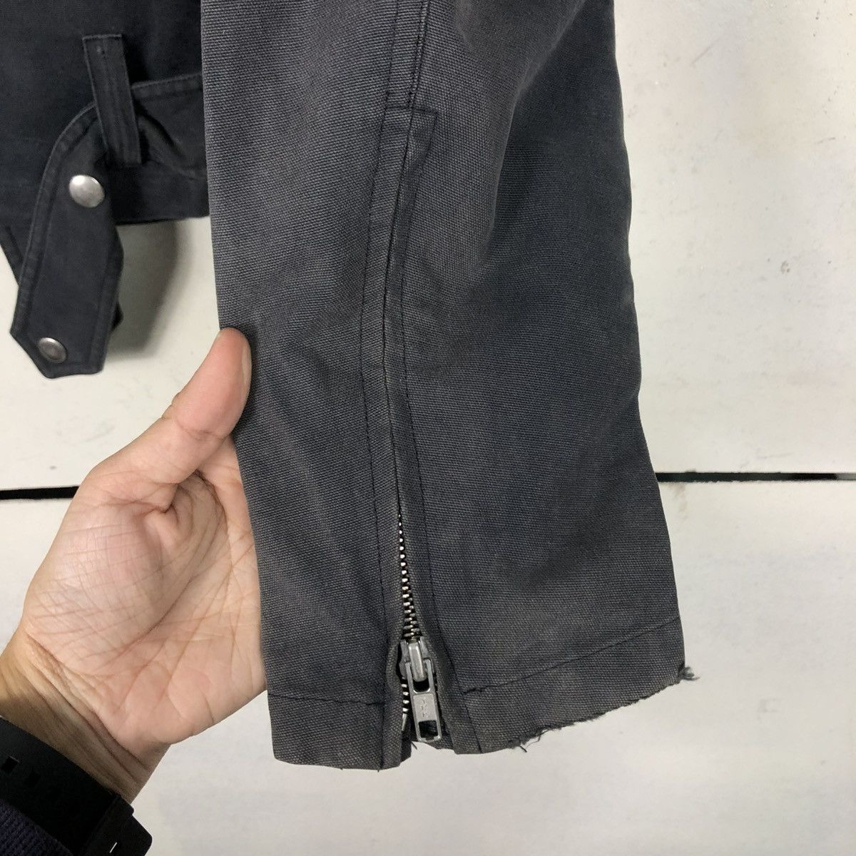 agnes b. 🔥CROPPED BIKER JACKET AGNES B. DOUBLE COLLAR Size US S / EU 44-46 / 1 - 17 Thumbnail