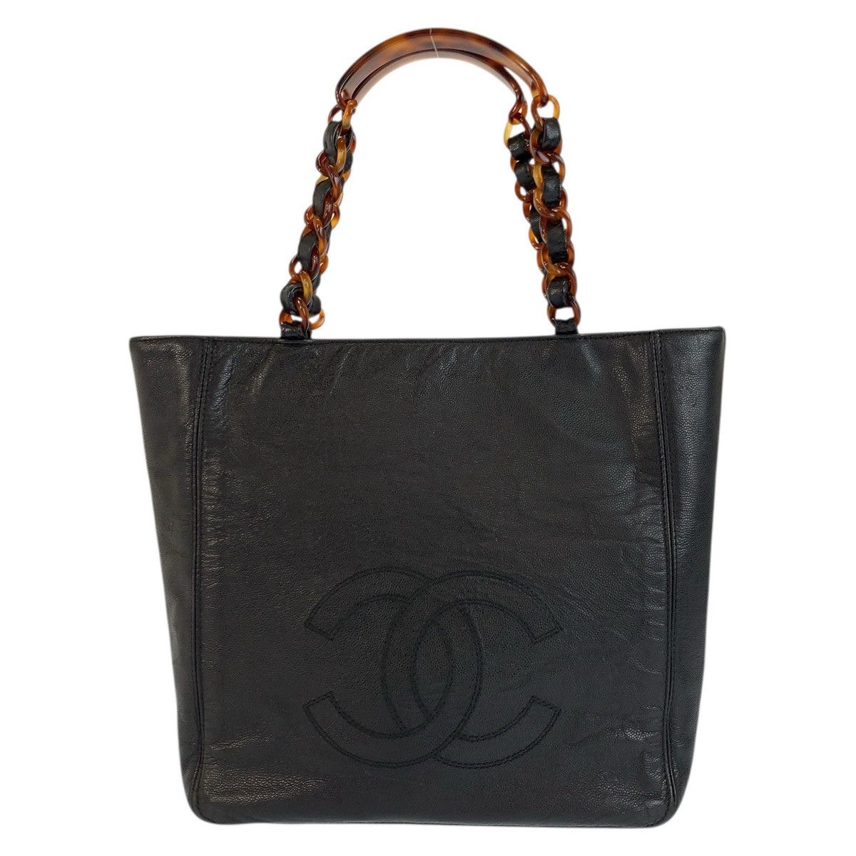 Chanel Chanel Chanel Leather Tote Bag Leather Shoulder Bag DUTY FREE for USA Size ONE SIZE - 1 Thumbnail