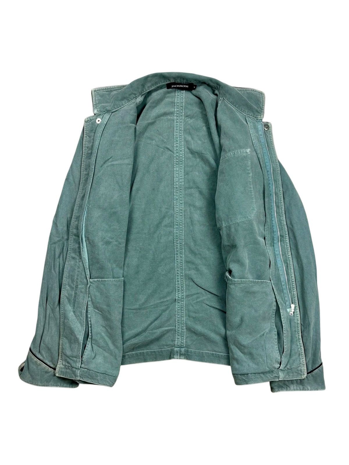 JACKROSE 2000s Jackrose - Apocalypse Style Single Pocket Shirt Jacket Size US M / EU 48-50 / 2 - 2 Thumbnail