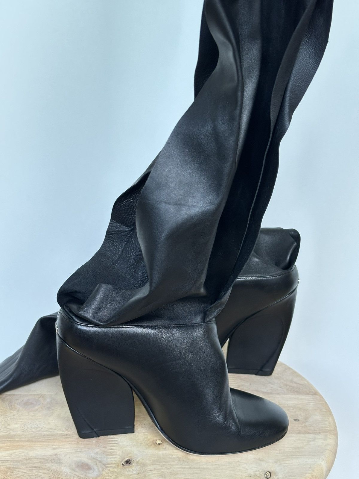 Designer × Dior Dior leather tied boots Rare Size US 5 / IT 35 - 14 Thumbnail