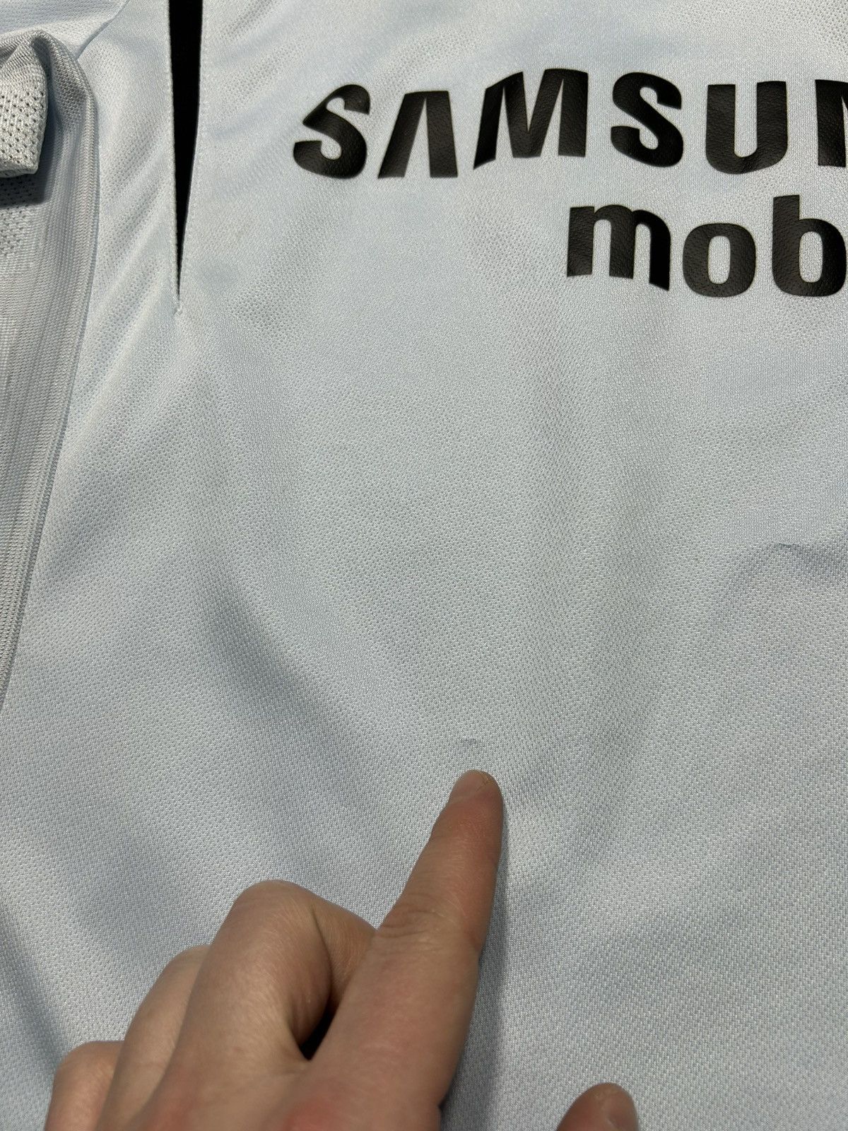Chelsea Soccer Vintage YXL Chelsea Umbro Samsung Jersey T-Shirt Size US XL / EU 56 / 4 - 5 Thumbnail