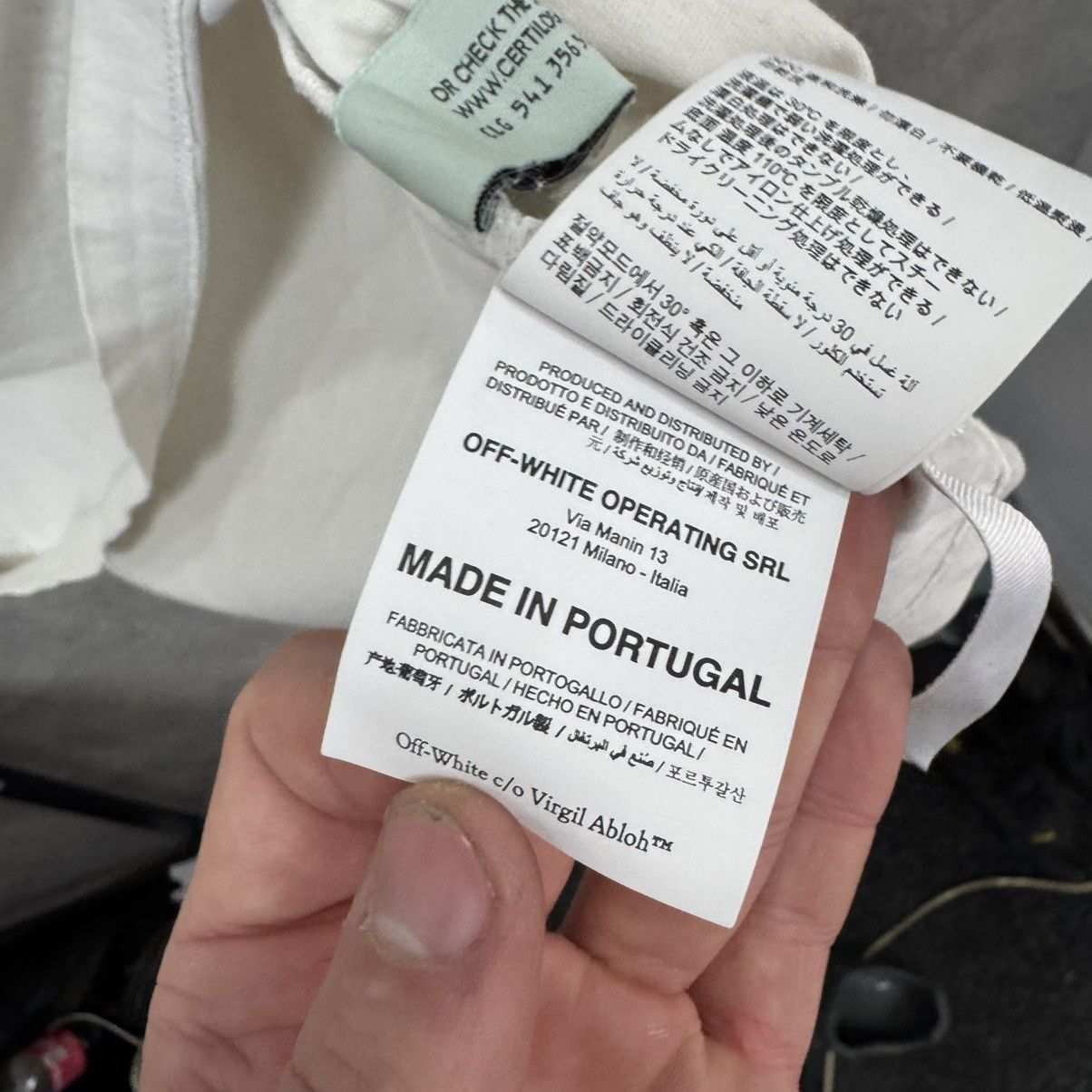 Off-White Off-White T Shirt Big Logo Size US M / EU 48-50 / 2 - 14 Thumbnail