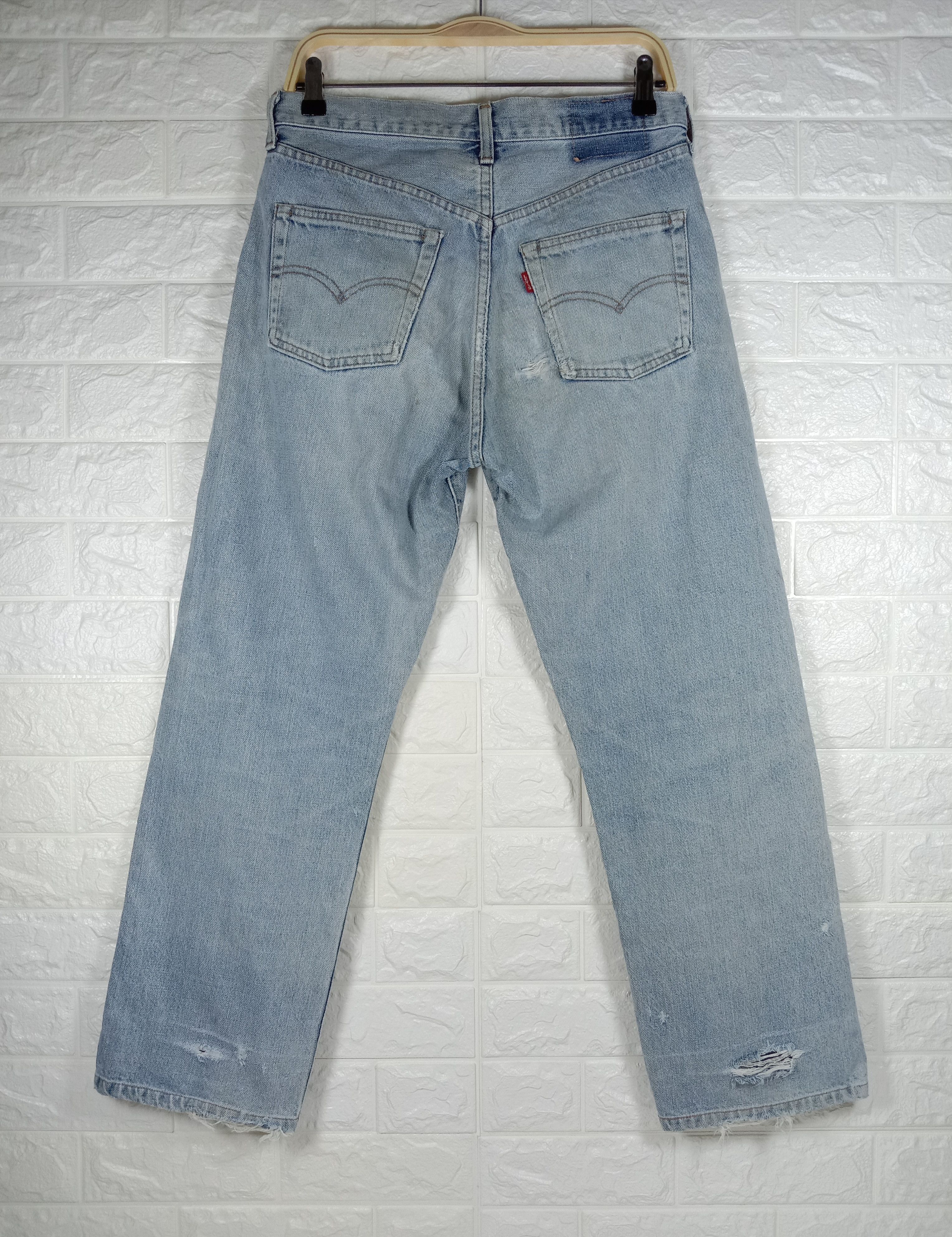 Levi's Vintage Levi's 502xx Jeans Big E Selvedge Talon Denim Size US 31 - 5 Thumbnail