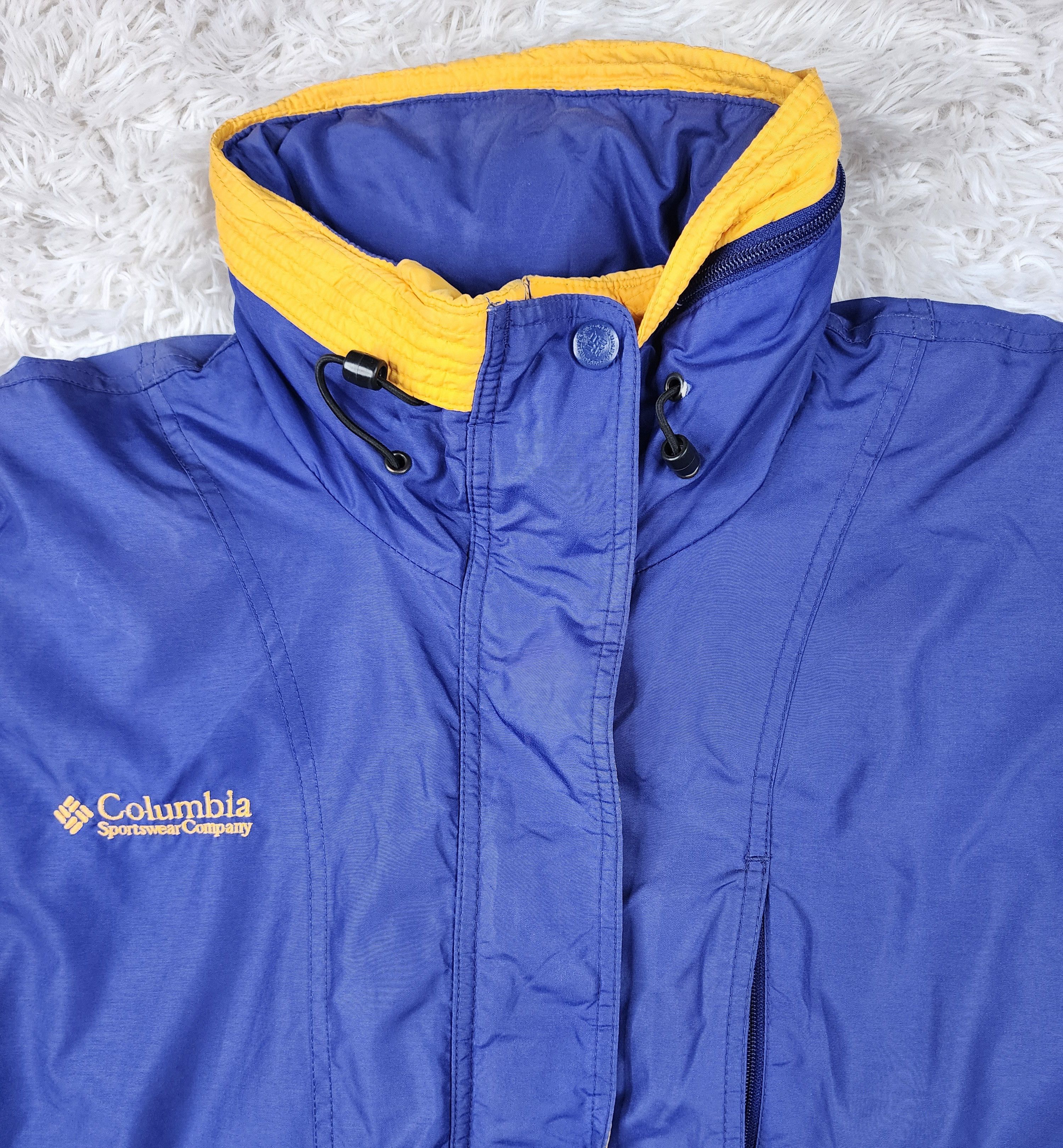 Columbia Vintage Columbia Long's peak hoodied rain jacket Size S / US 4 / IT 40 - 5 Thumbnail