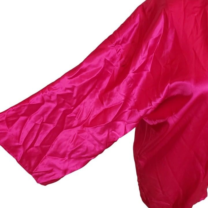 Victoria's Secret Victoria's Secret Vintage 80s 90s Women's Silk Wrap Kimono F Size ONE SIZE - 3 Thumbnail