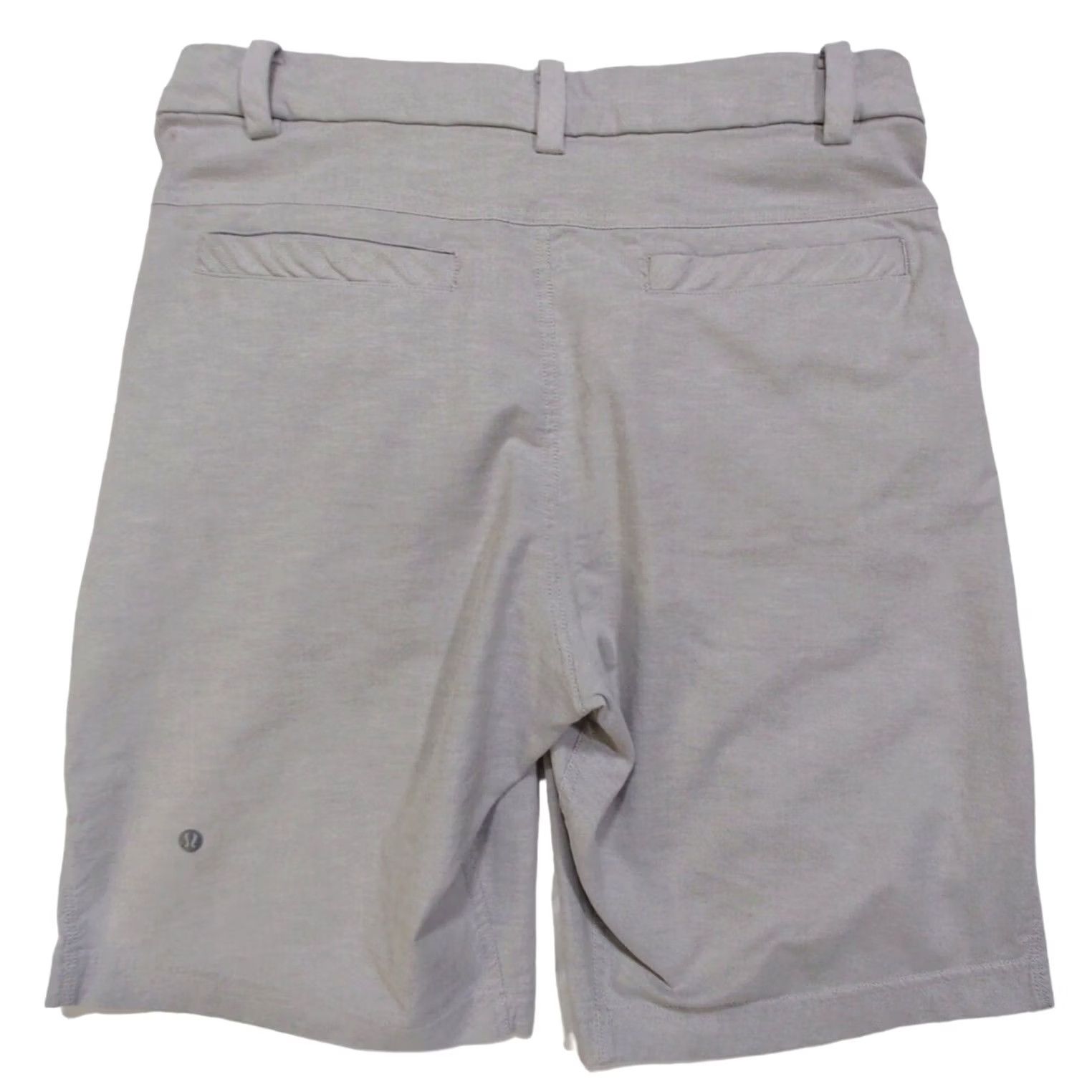 Lululemon Lululemon ABC Shorts Mens 32 Gray Chino Zip Pocket Golf Performance Hiking Casual Workwear Regular 10" Inseam Size US 32 / EU 48 - 5 Thumbnail