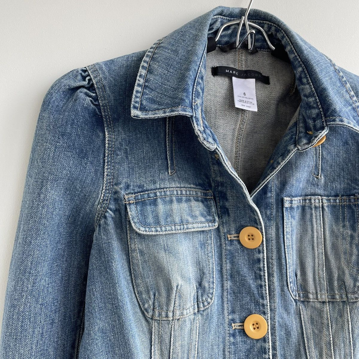 Marc Jacobs Y2K Denim Women's Jacket Size M / US 6-8 / IT 42-44 - 2 Thumbnail