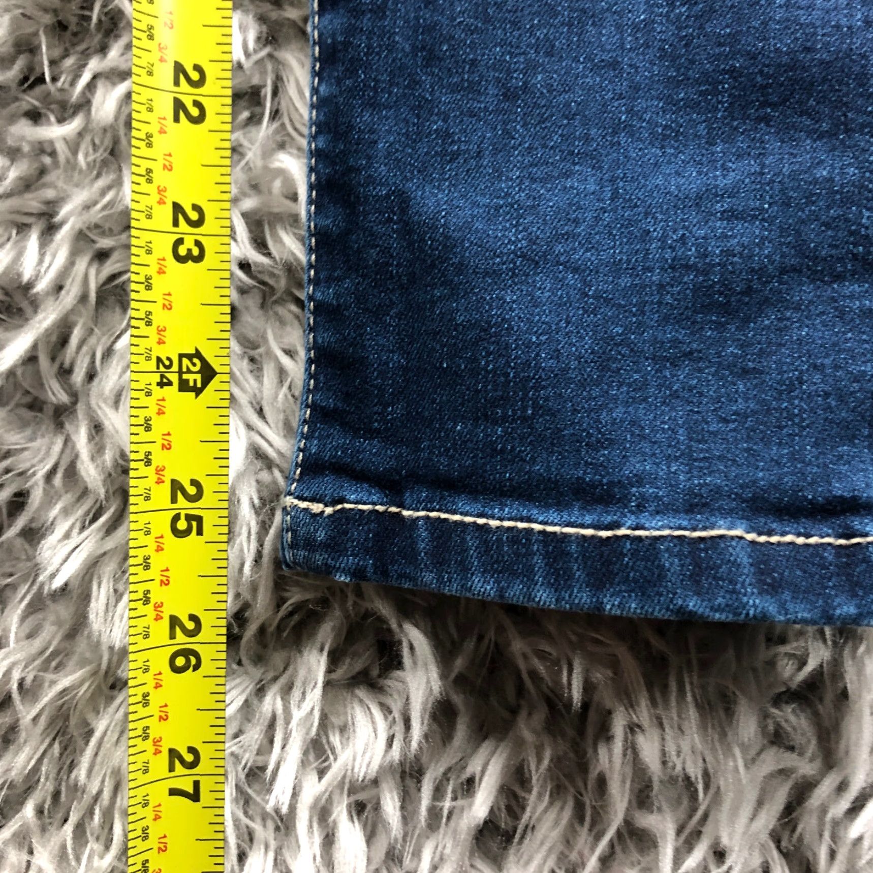 Vintage Maurices Jeans Womens High Rise Skinny Size 4 Dark Wash Blue Denim Size 27" / US 4 / IT 40 - 3 Thumbnail
