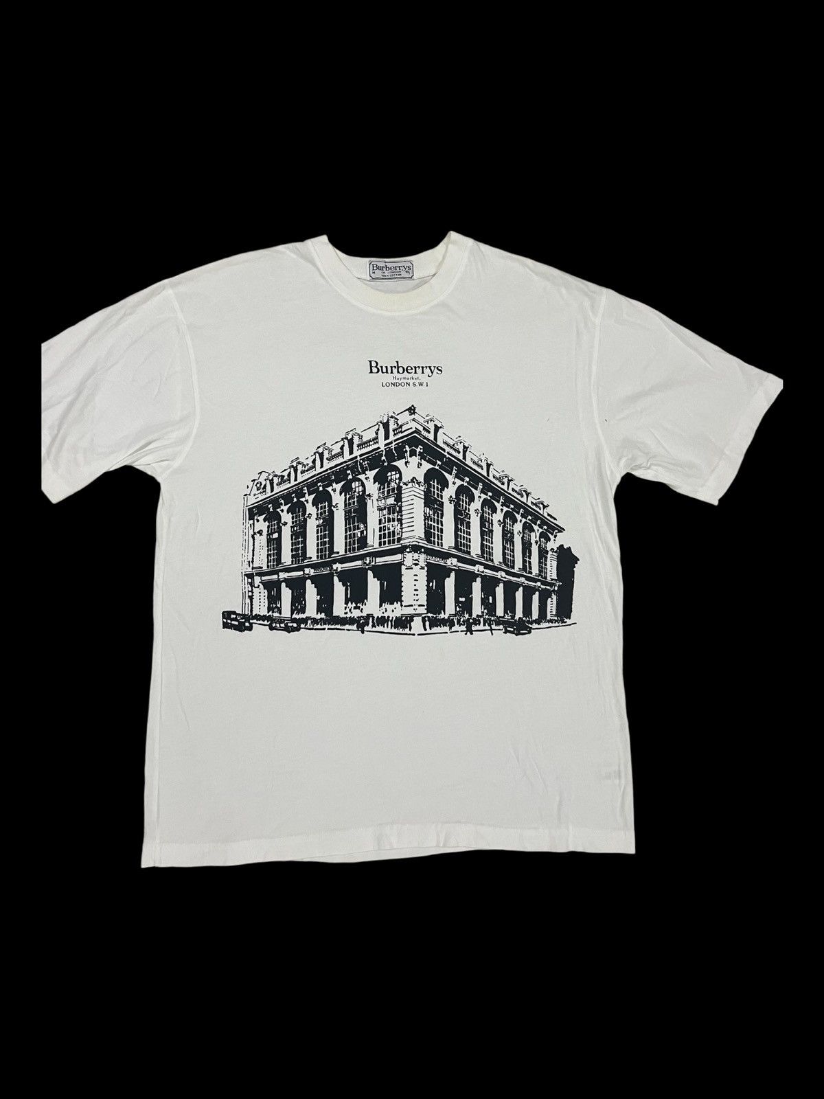 Burberry × Vintage Vintage Burberrys Haymarket London SW1 Grand Opening Shirt Size US M / EU 48-50 / 2 - 1 Thumbnail