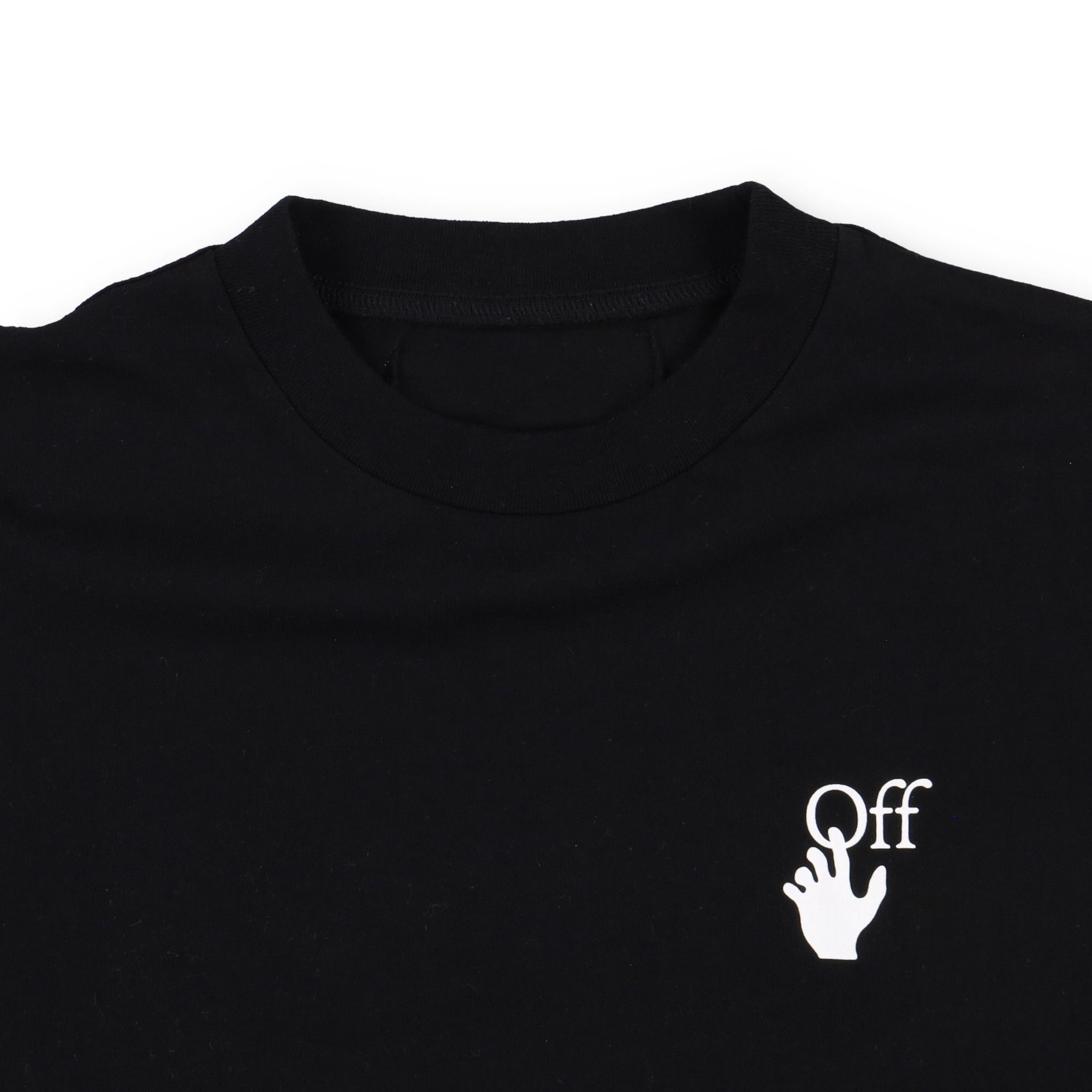 Off-White Black Cut Here Logo Arrows T-Shirt Size US S / EU 44-46 / 1 - 6 Thumbnail